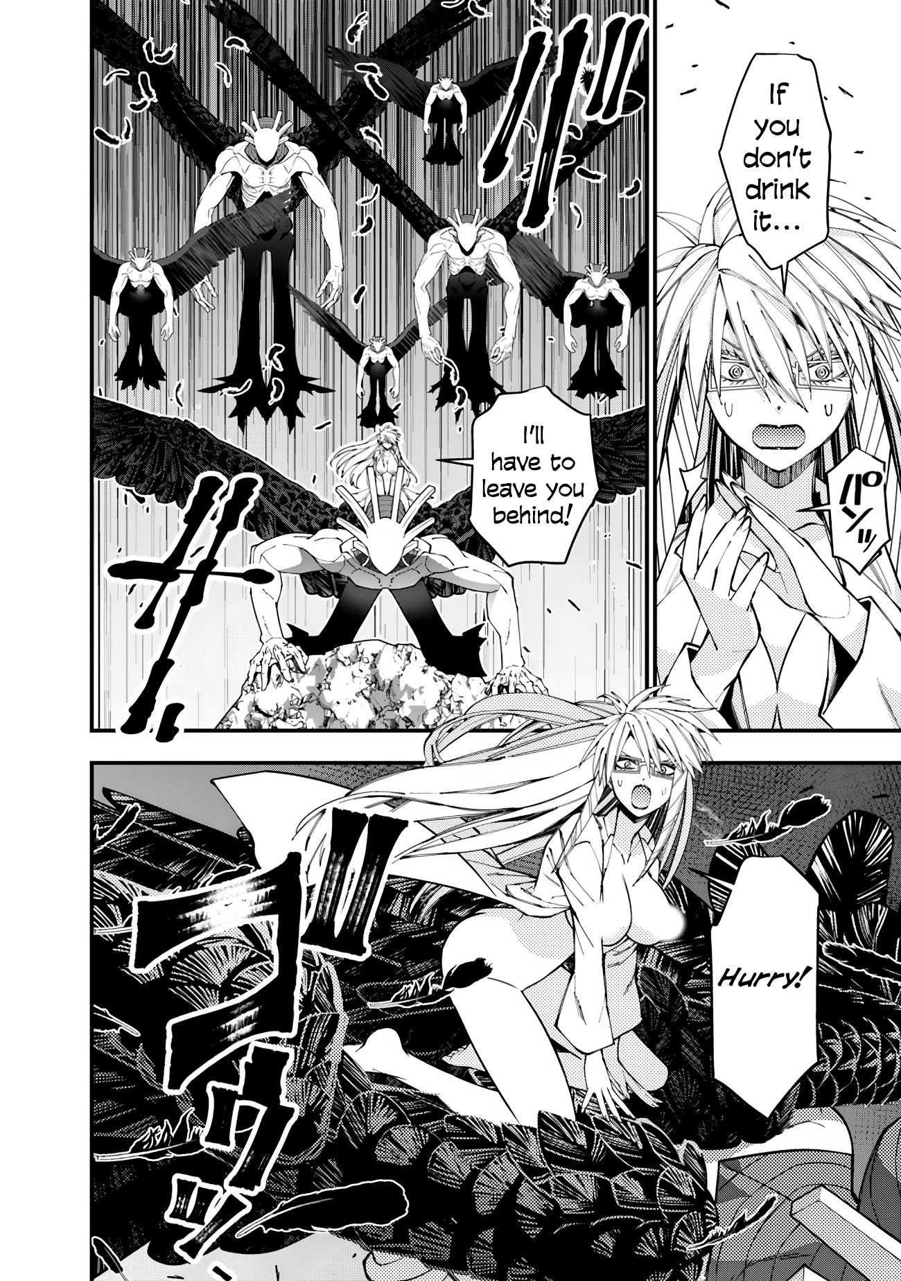 Halaman dari Fukushuu o Koinegau Saikyou Yuusha wa, Yami no Chikara de Senmetsu Musou Suru Chapter 76