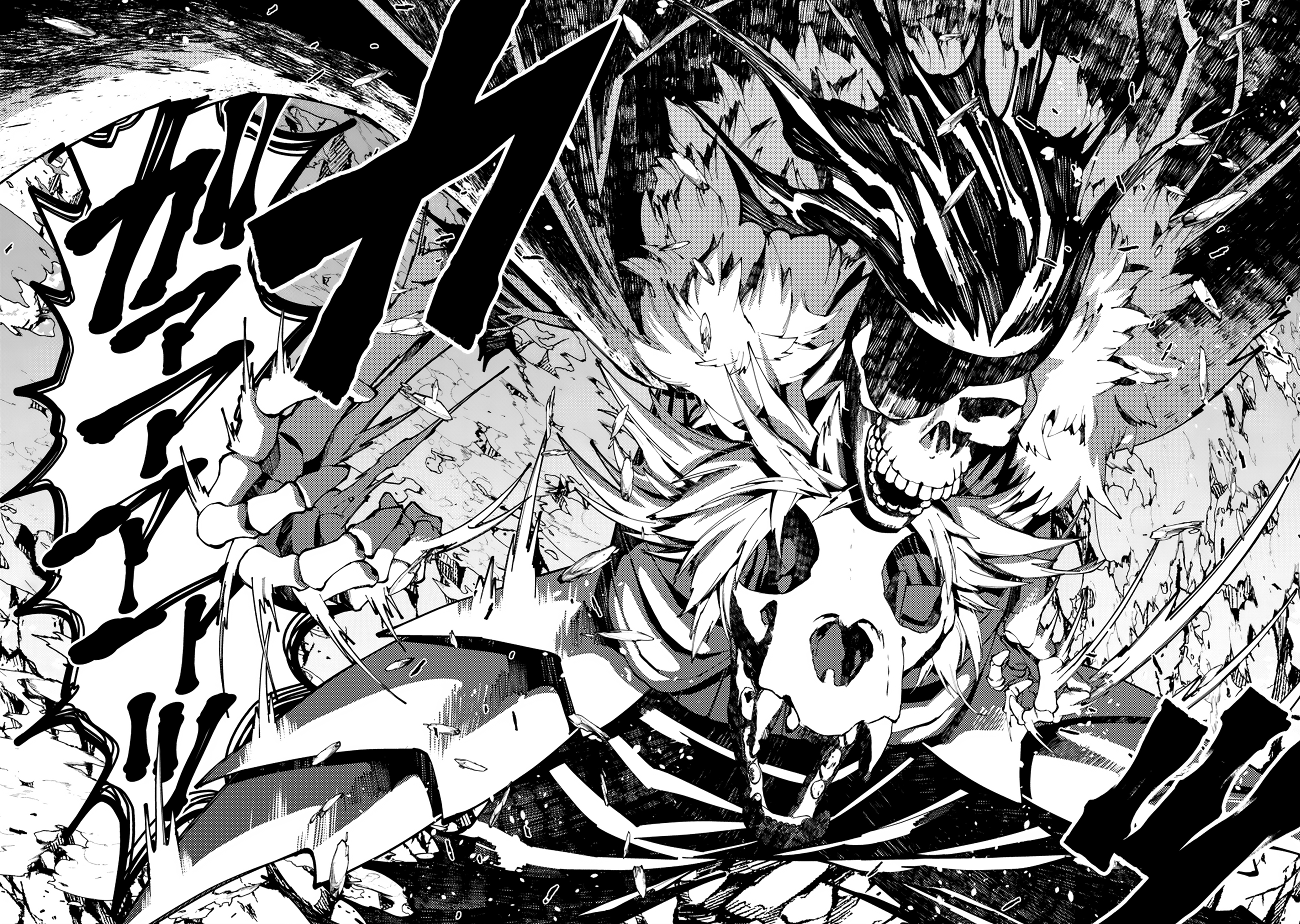 Halaman dari Fukushuu o Koinegau Saikyou Yuusha wa, Yami no Chikara de Senmetsu Musou Suru Chapter 76