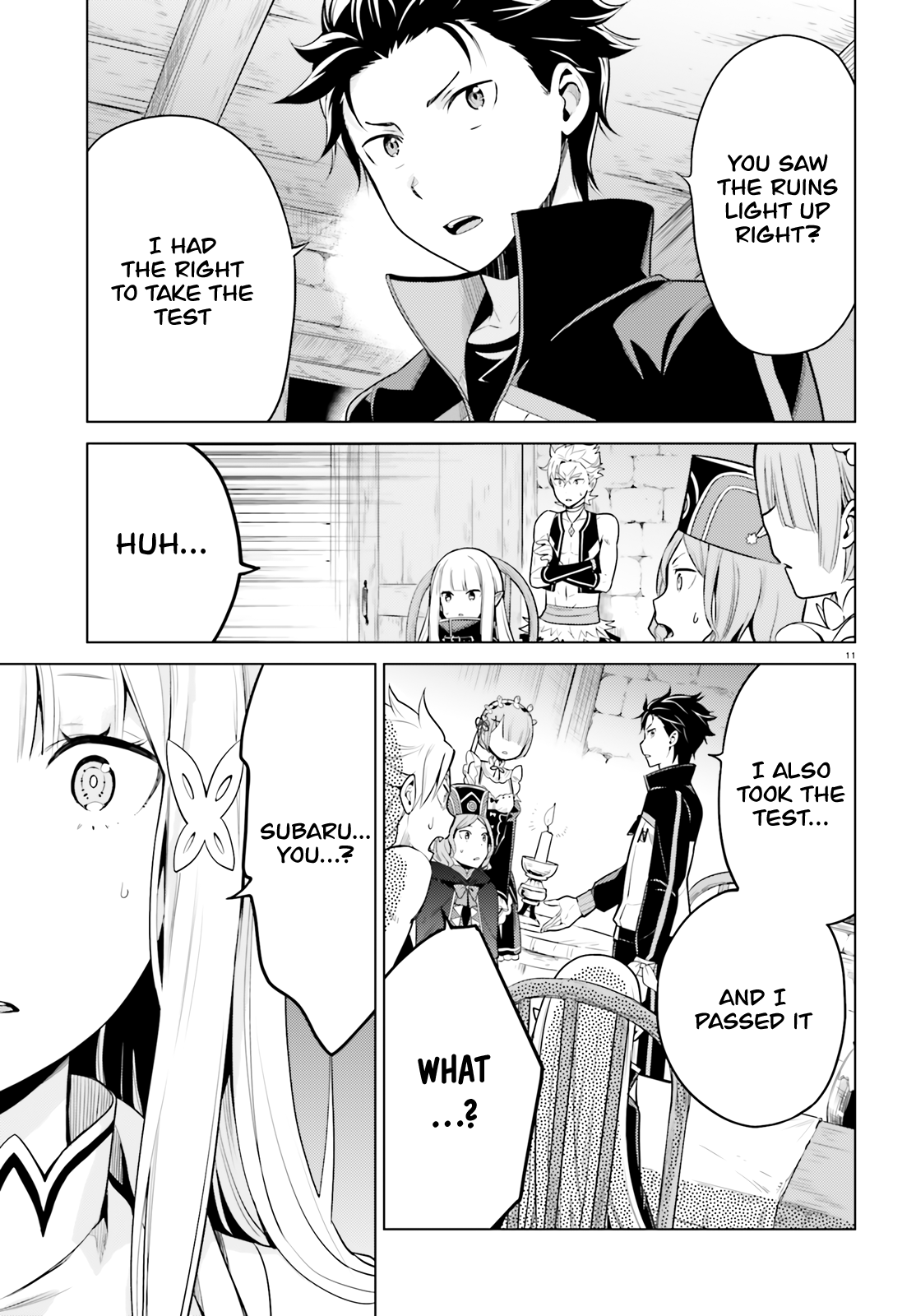Halaman dari Re:Zero kara Hajimeru Isekai Seikatsu: Dai 4-shou—Seiiki to Gouyoku no Majo Chapter 11