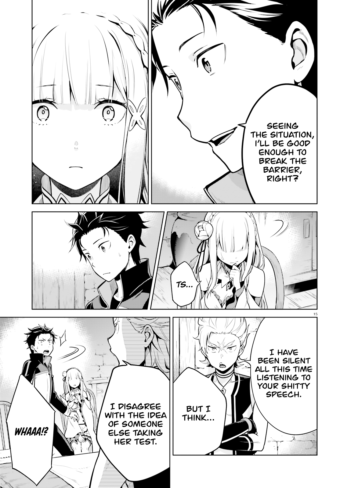 Halaman dari Re:Zero kara Hajimeru Isekai Seikatsu: Dai 4-shou—Seiiki to Gouyoku no Majo Chapter 11