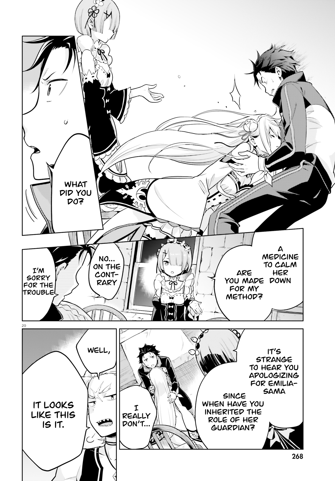 Halaman dari Re:Zero kara Hajimeru Isekai Seikatsu: Dai 4-shou—Seiiki to Gouyoku no Majo Chapter 11