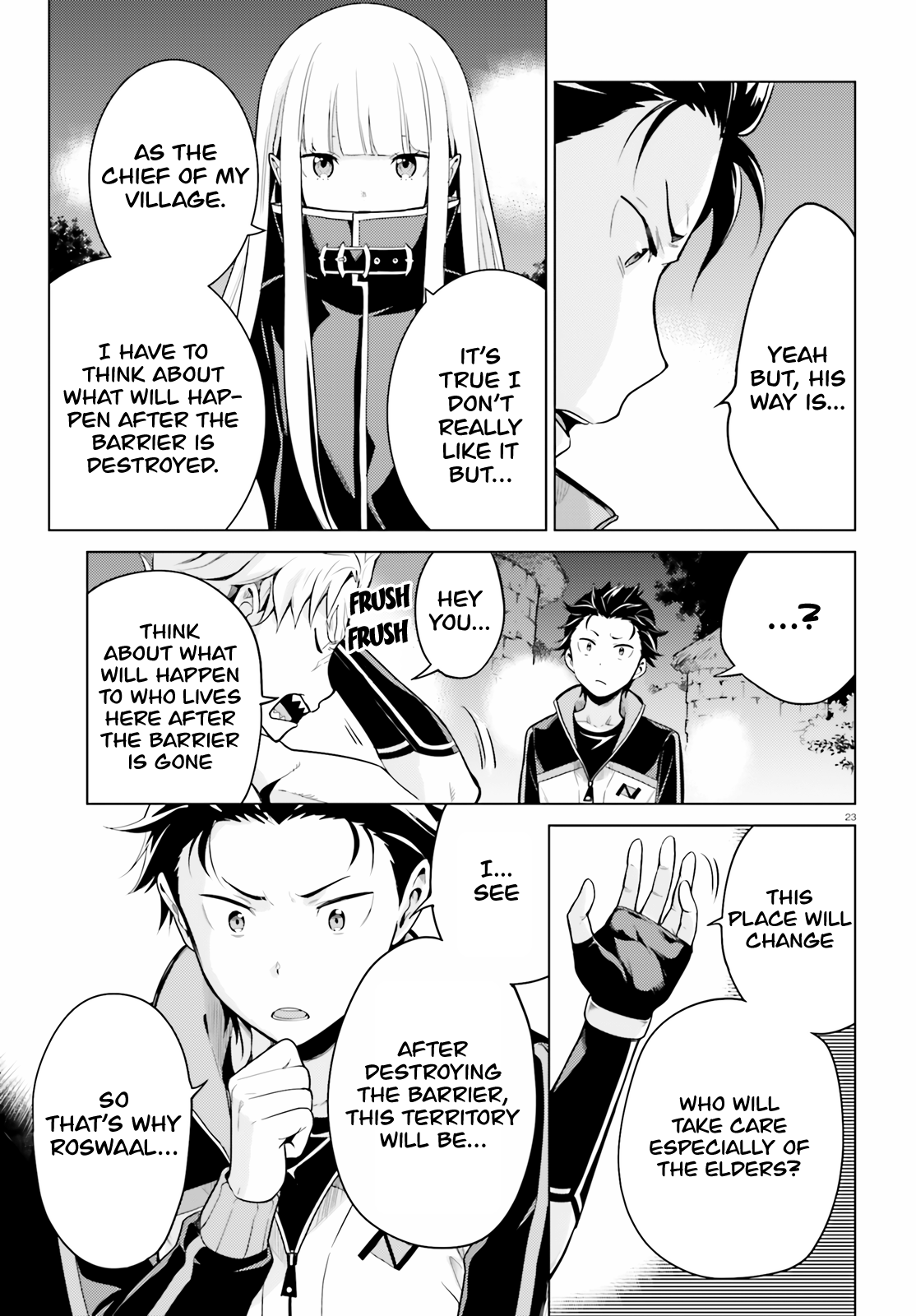 Halaman dari Re:Zero kara Hajimeru Isekai Seikatsu: Dai 4-shou—Seiiki to Gouyoku no Majo Chapter 11