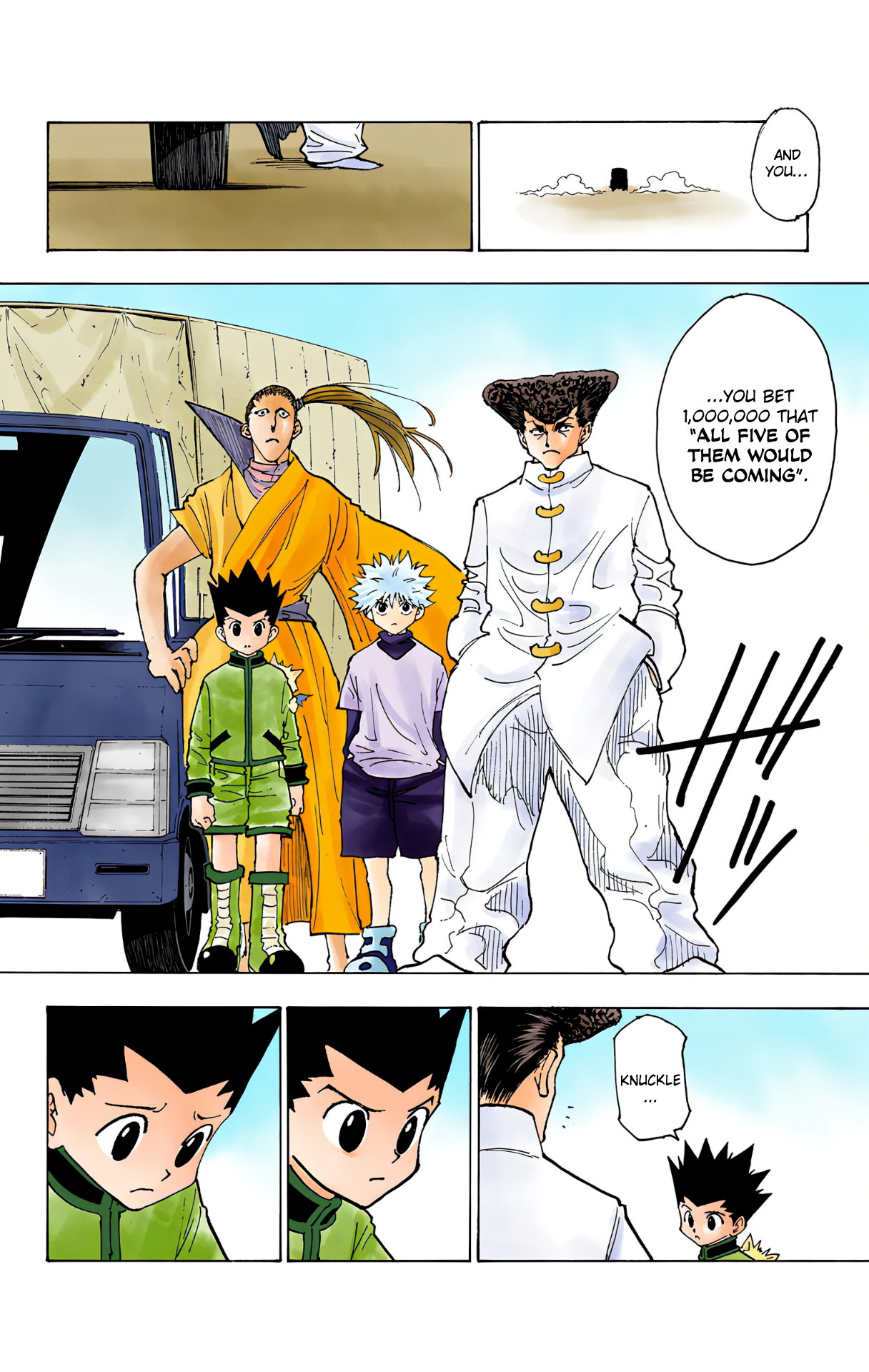Halaman dari HUNTER x HUNTER (Official Colored) Chapter 214