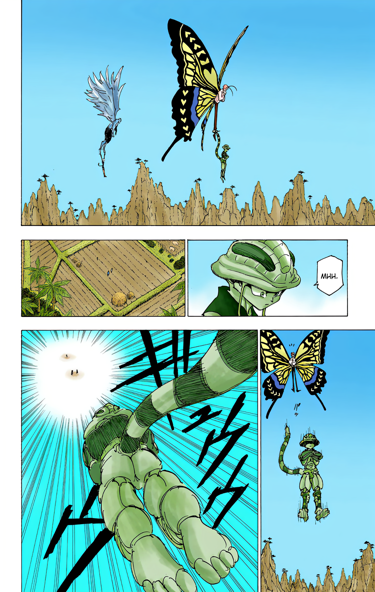 Halaman dari HUNTER x HUNTER (Official Colored) Chapter 214