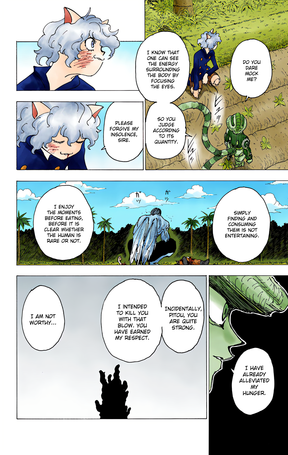 Halaman dari HUNTER x HUNTER (Official Colored) Chapter 214