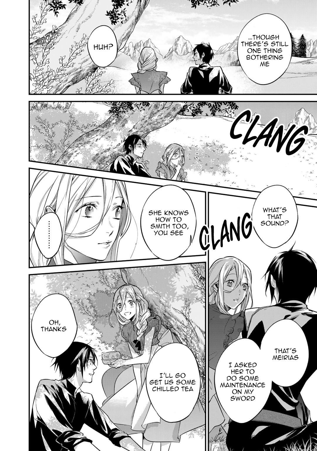 Halaman dari Kekkaishi e no Tensei Chapter 30