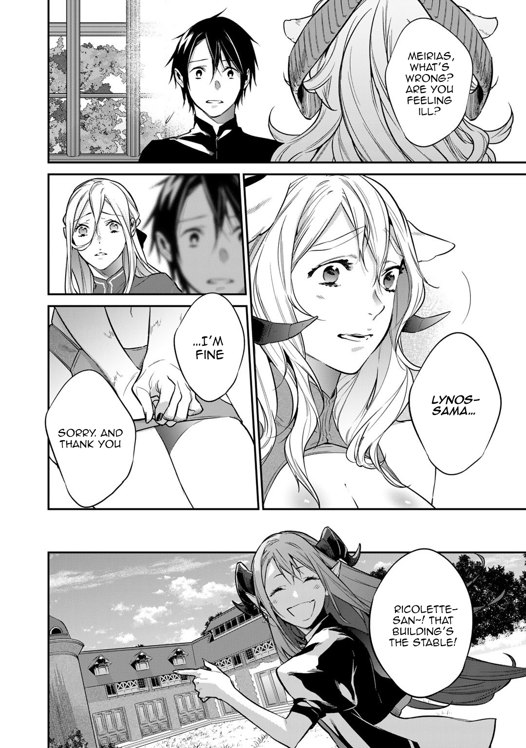 Halaman dari Kekkaishi e no Tensei Chapter 30