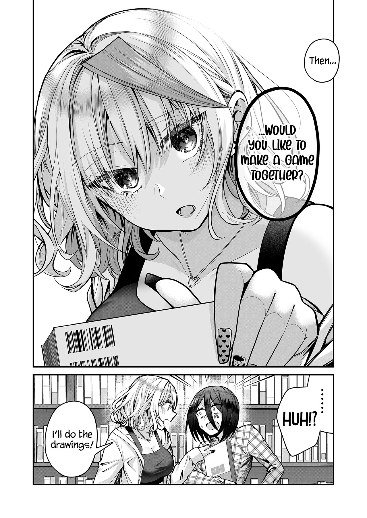 Halaman dari Gal Yome no Himitsu Chapter 15