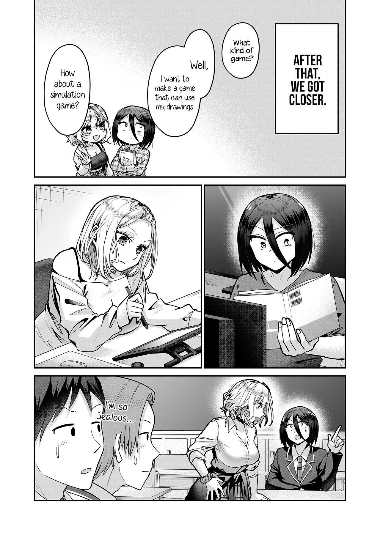Halaman dari Gal Yome no Himitsu Chapter 15