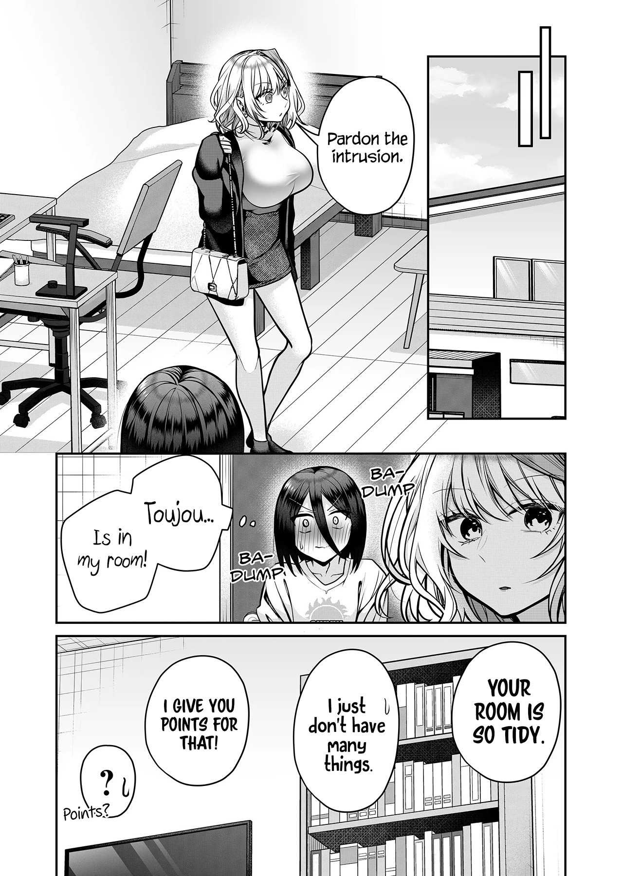 Halaman dari Gal Yome no Himitsu Chapter 15