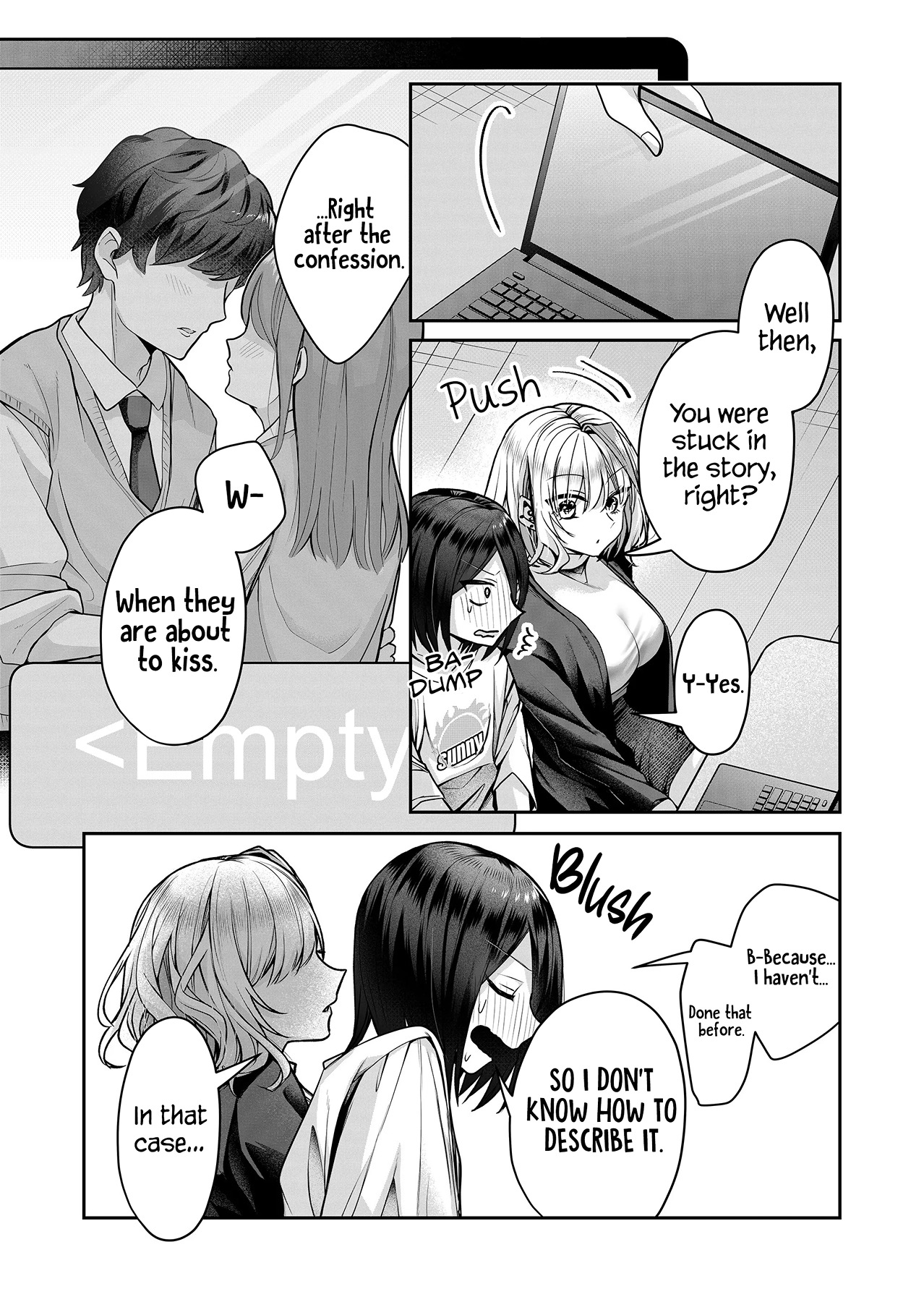 Halaman dari Gal Yome no Himitsu Chapter 15