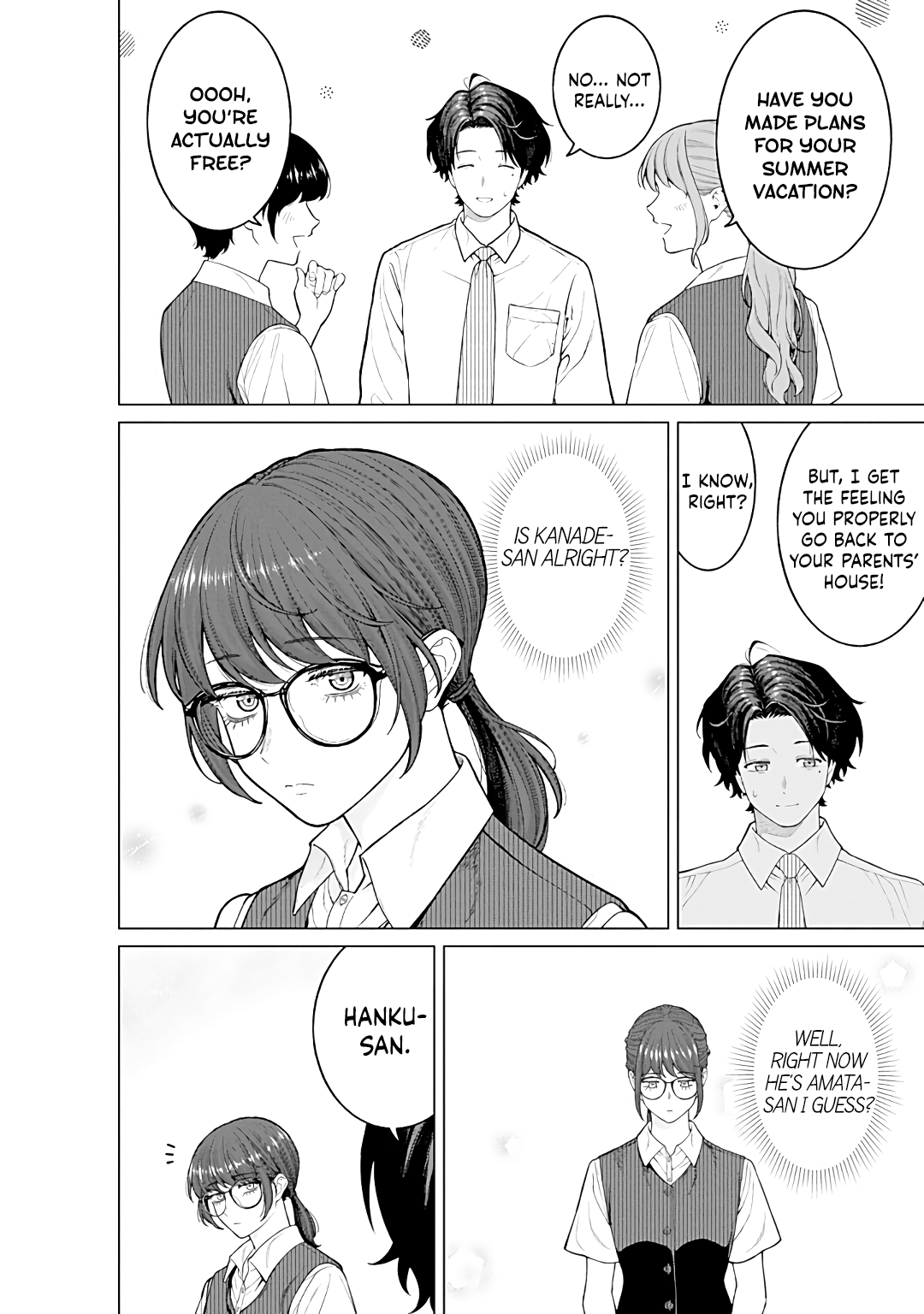 Halaman dari Kaisha to Shiseikatsu: On to Off Chapter 23