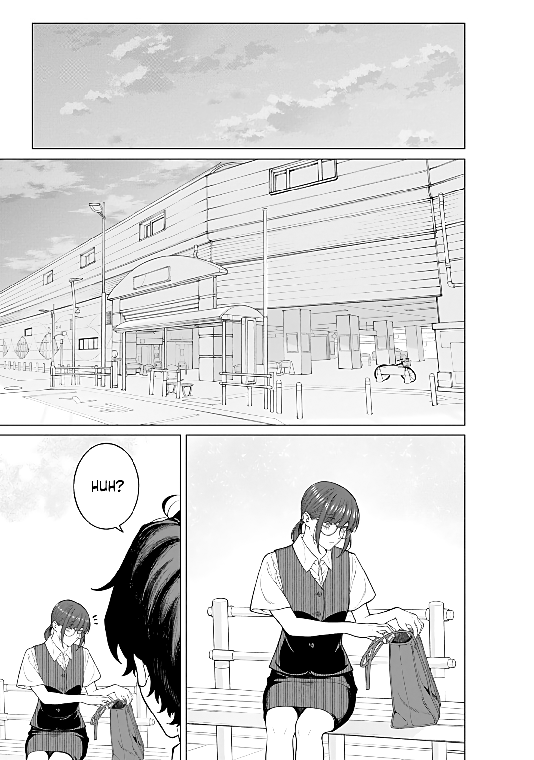 Halaman dari Kaisha to Shiseikatsu: On to Off Chapter 23