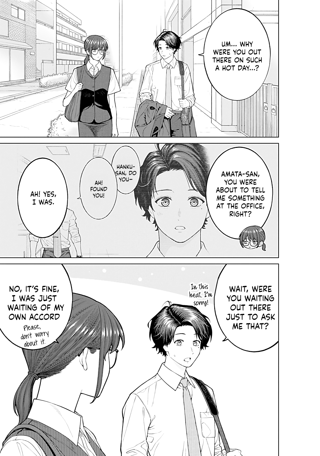 Halaman dari Kaisha to Shiseikatsu: On to Off Chapter 23