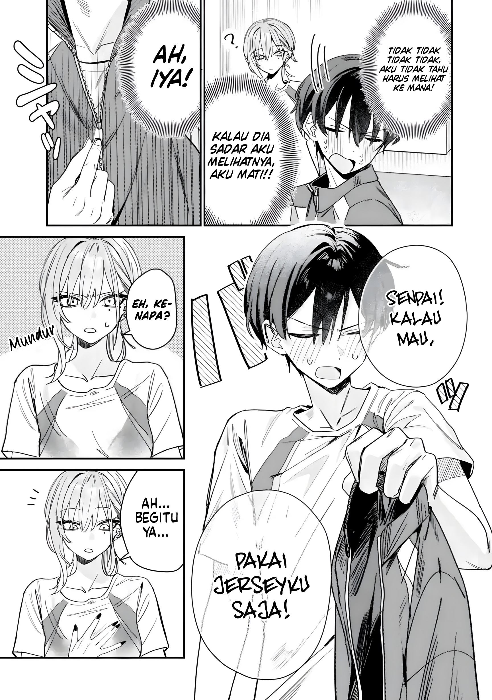Haimiya-senpai wa Kowakute Kawaii Chapter 5 - halaman 4