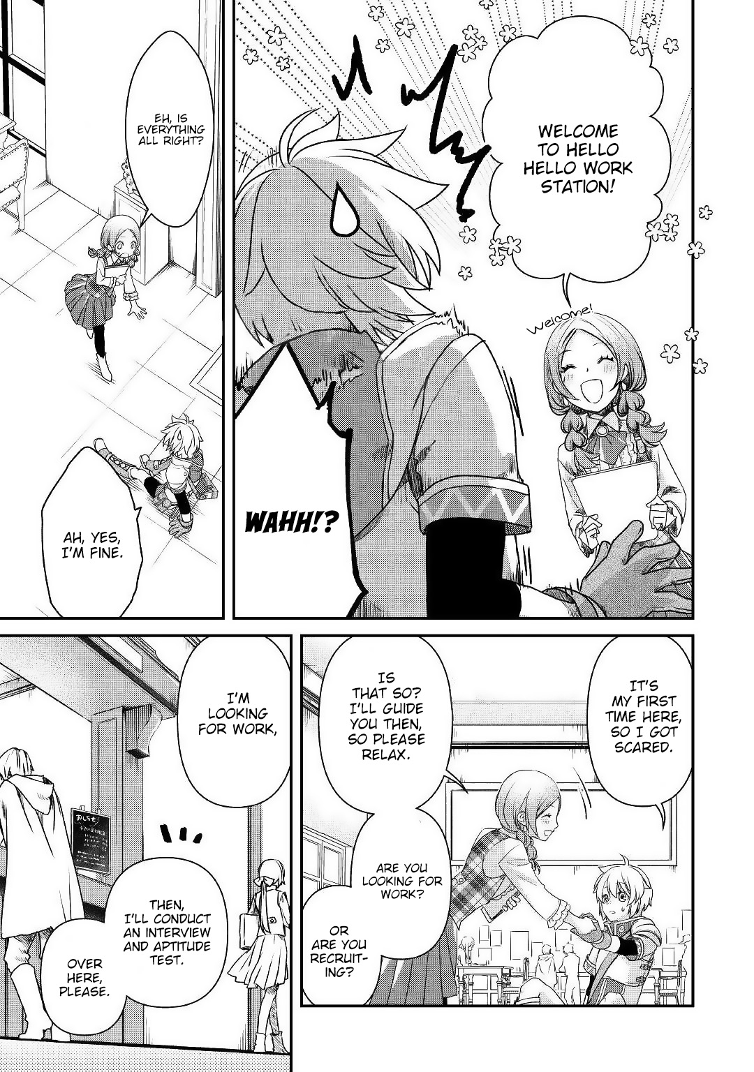 Halaman dari Kanchigai no Atelier Meister - Eiyuu Party no Moto Zatsuyougakari ga, Jitsu wa Sentou Igai ga SSS Rank Datta to Iu Yoku Aru Hanashi Chapter 1