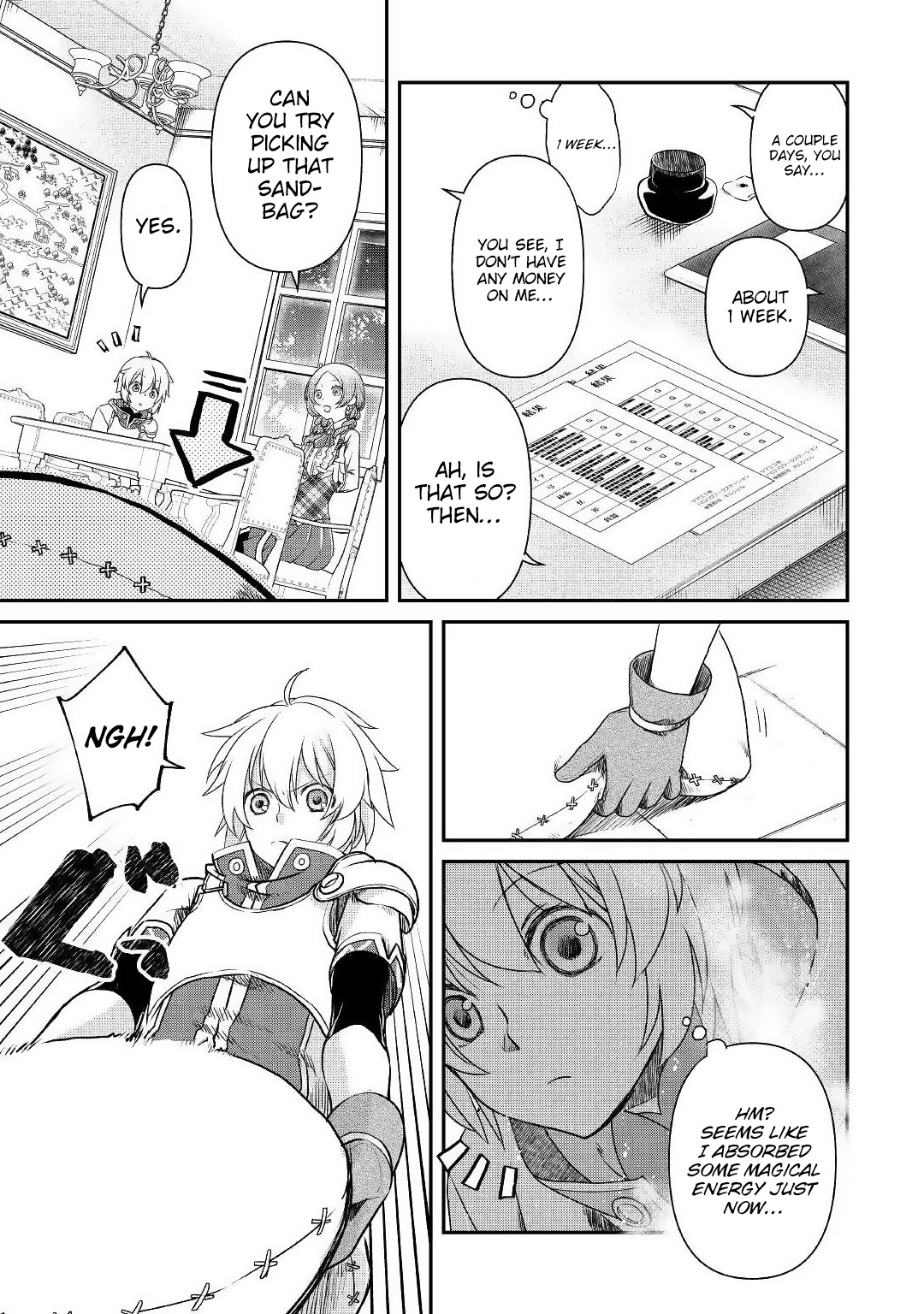 Halaman dari Kanchigai no Atelier Meister - Eiyuu Party no Moto Zatsuyougakari ga, Jitsu wa Sentou Igai ga SSS Rank Datta to Iu Yoku Aru Hanashi Chapter 1