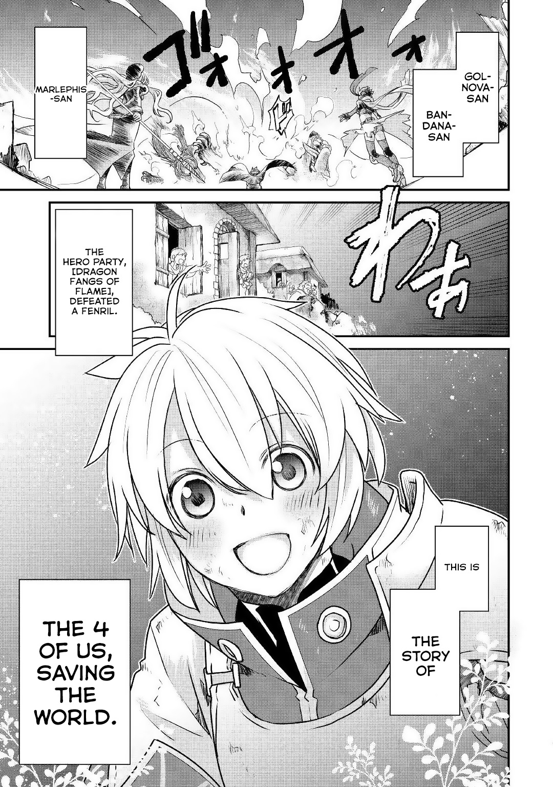 Halaman dari Kanchigai no Atelier Meister - Eiyuu Party no Moto Zatsuyougakari ga, Jitsu wa Sentou Igai ga SSS Rank Datta to Iu Yoku Aru Hanashi Chapter 1