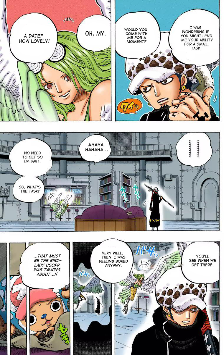Halaman dari One Piece (Official Colored) Chapter 671