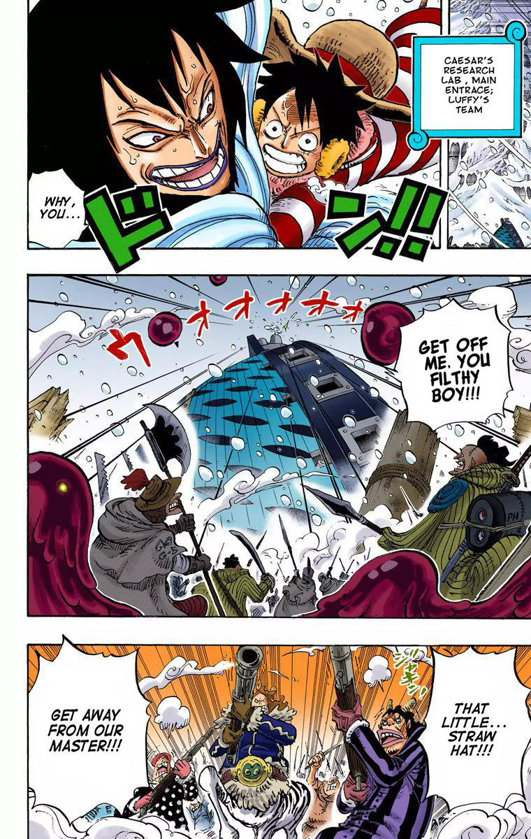 Halaman dari One Piece (Official Colored) Chapter 671