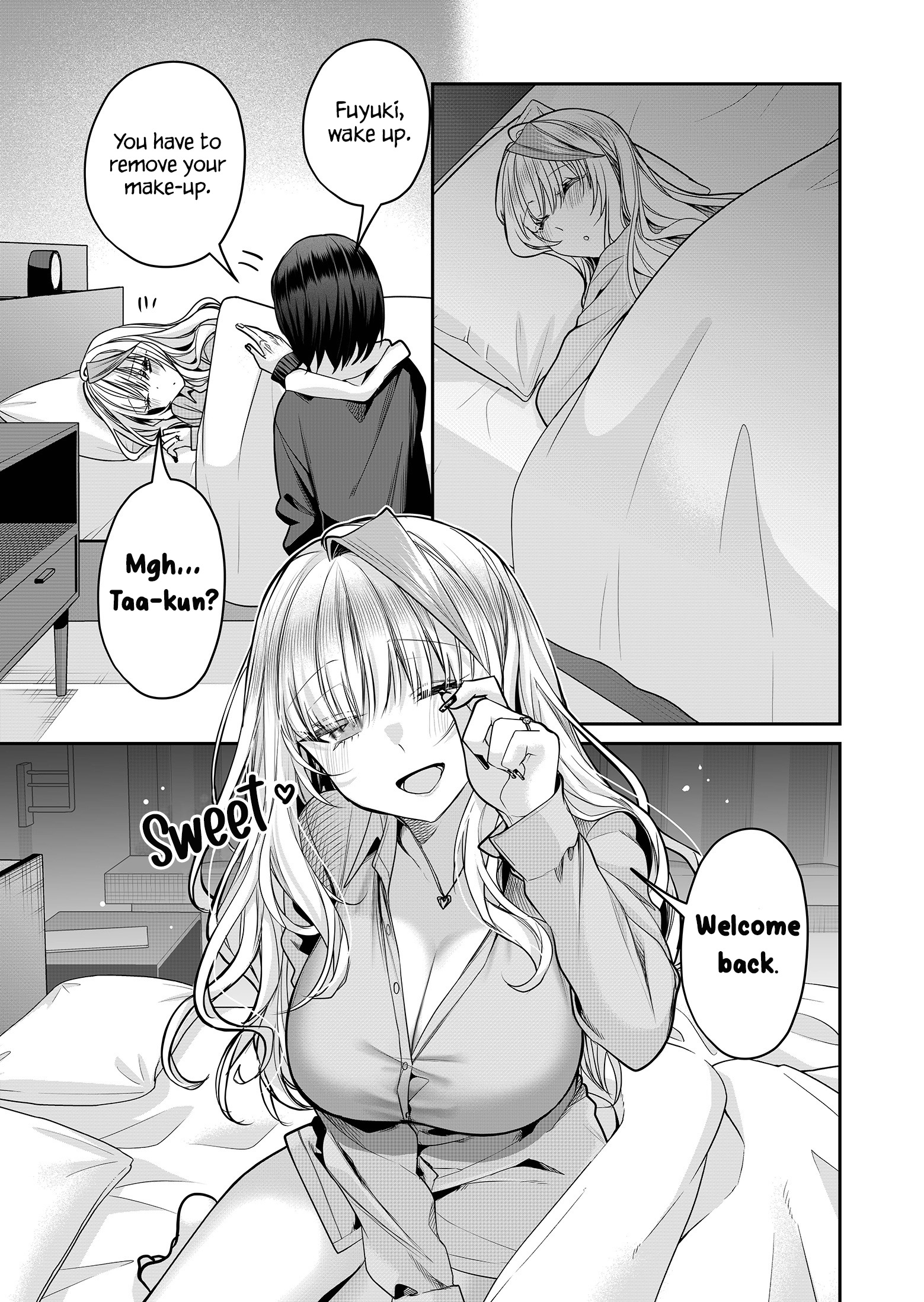 Halaman dari Gal Yome no Himitsu Chapter 28