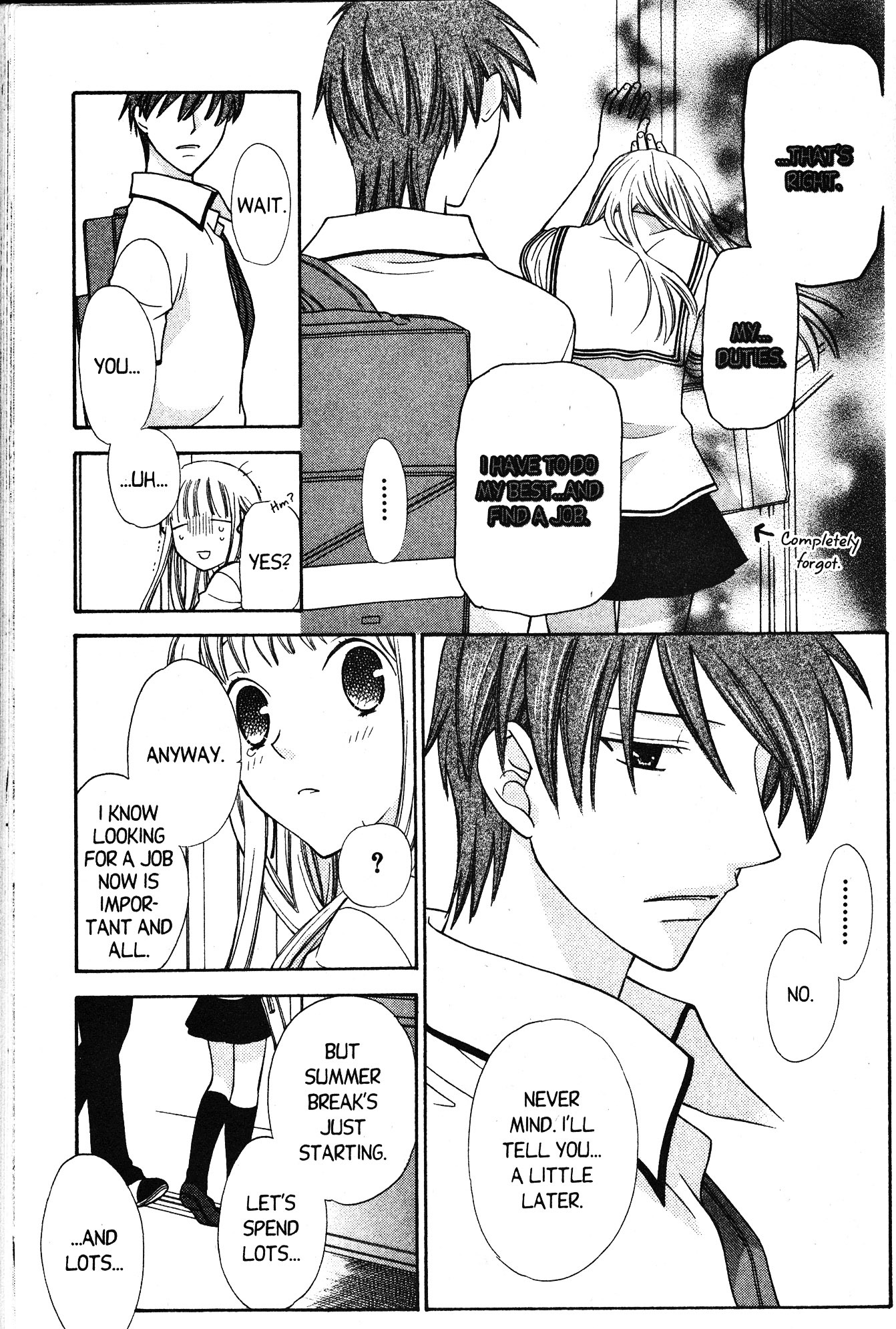 Halaman dari Fruits Basket Chapter 133