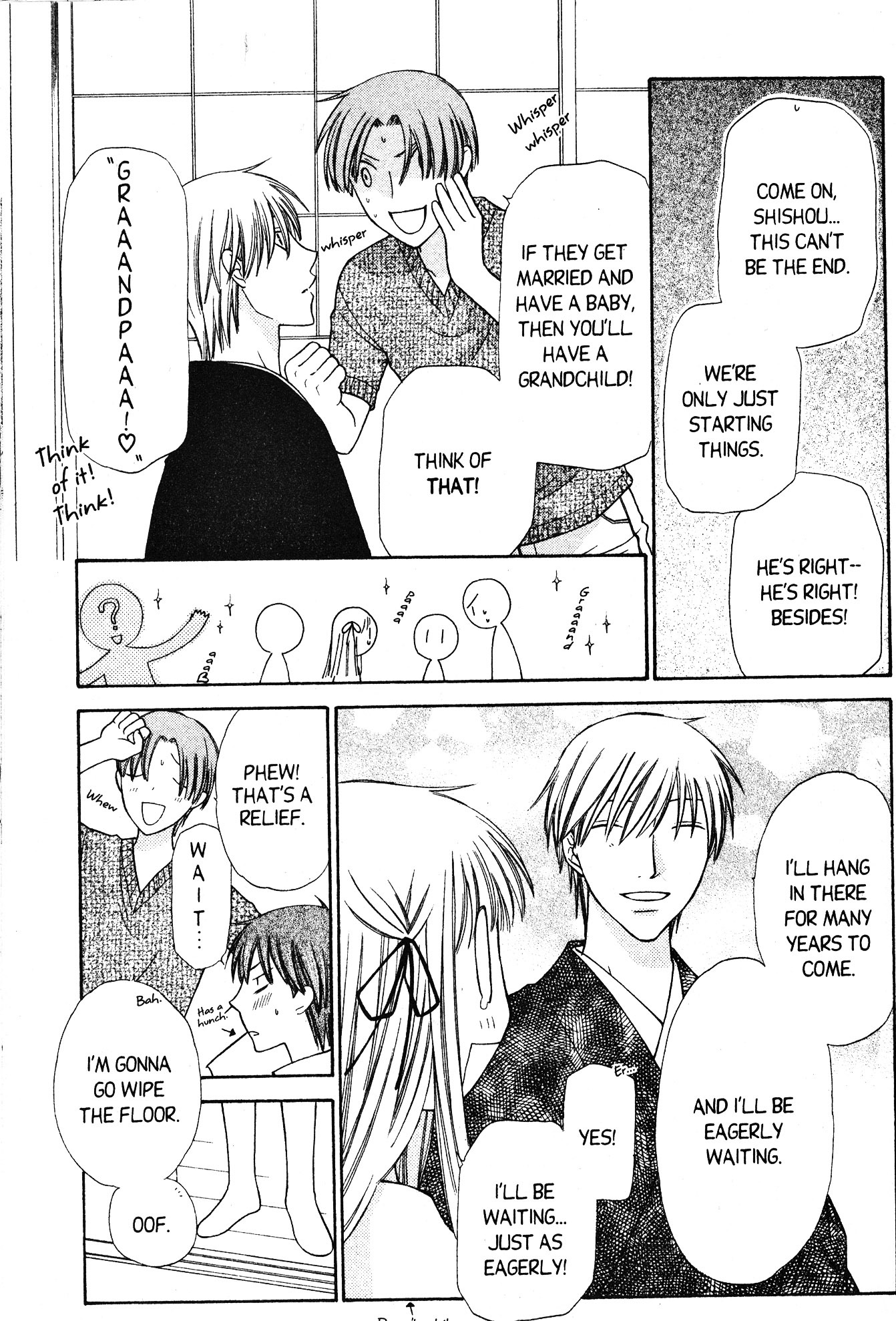 Halaman dari Fruits Basket Chapter 133