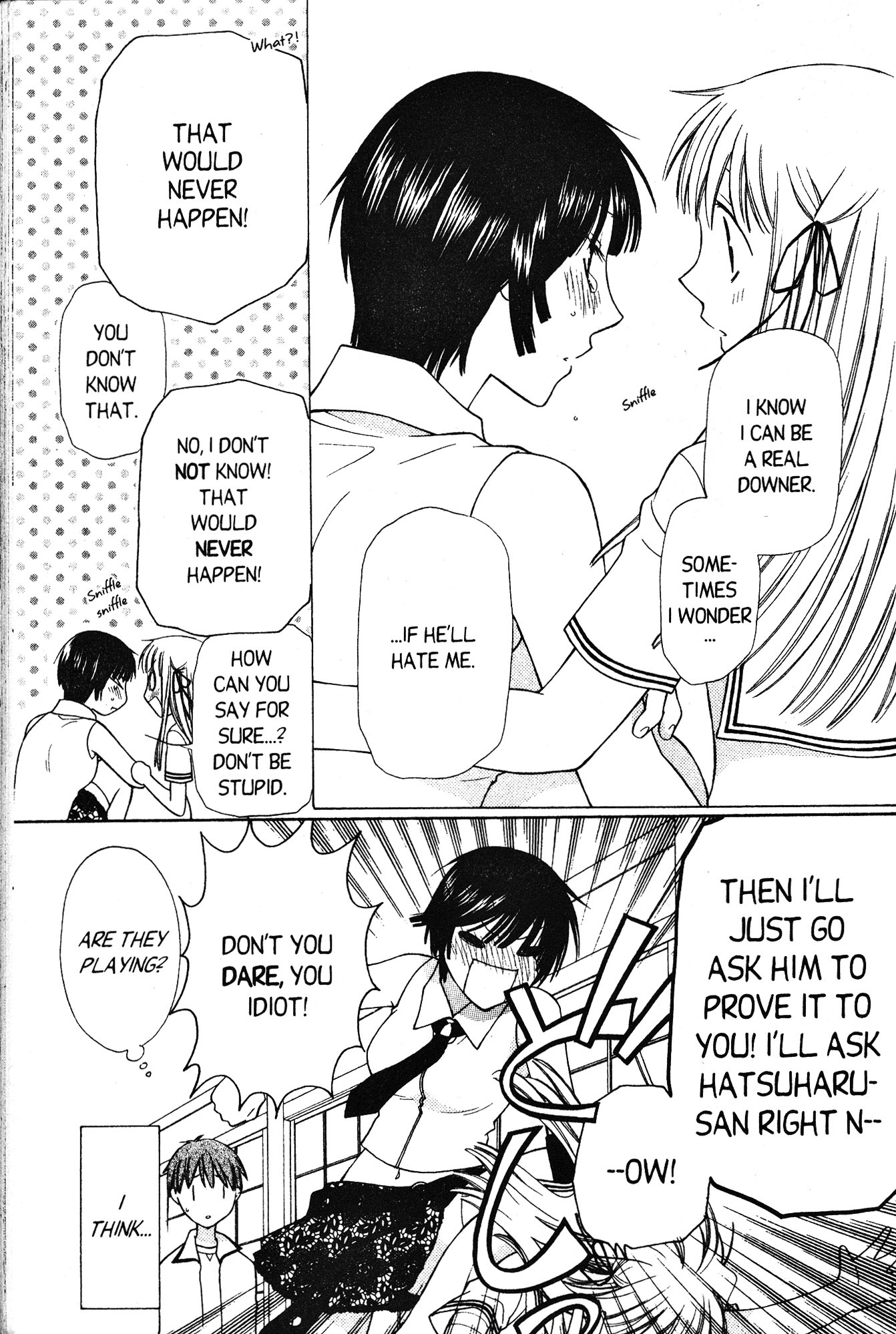 Halaman dari Fruits Basket Chapter 133