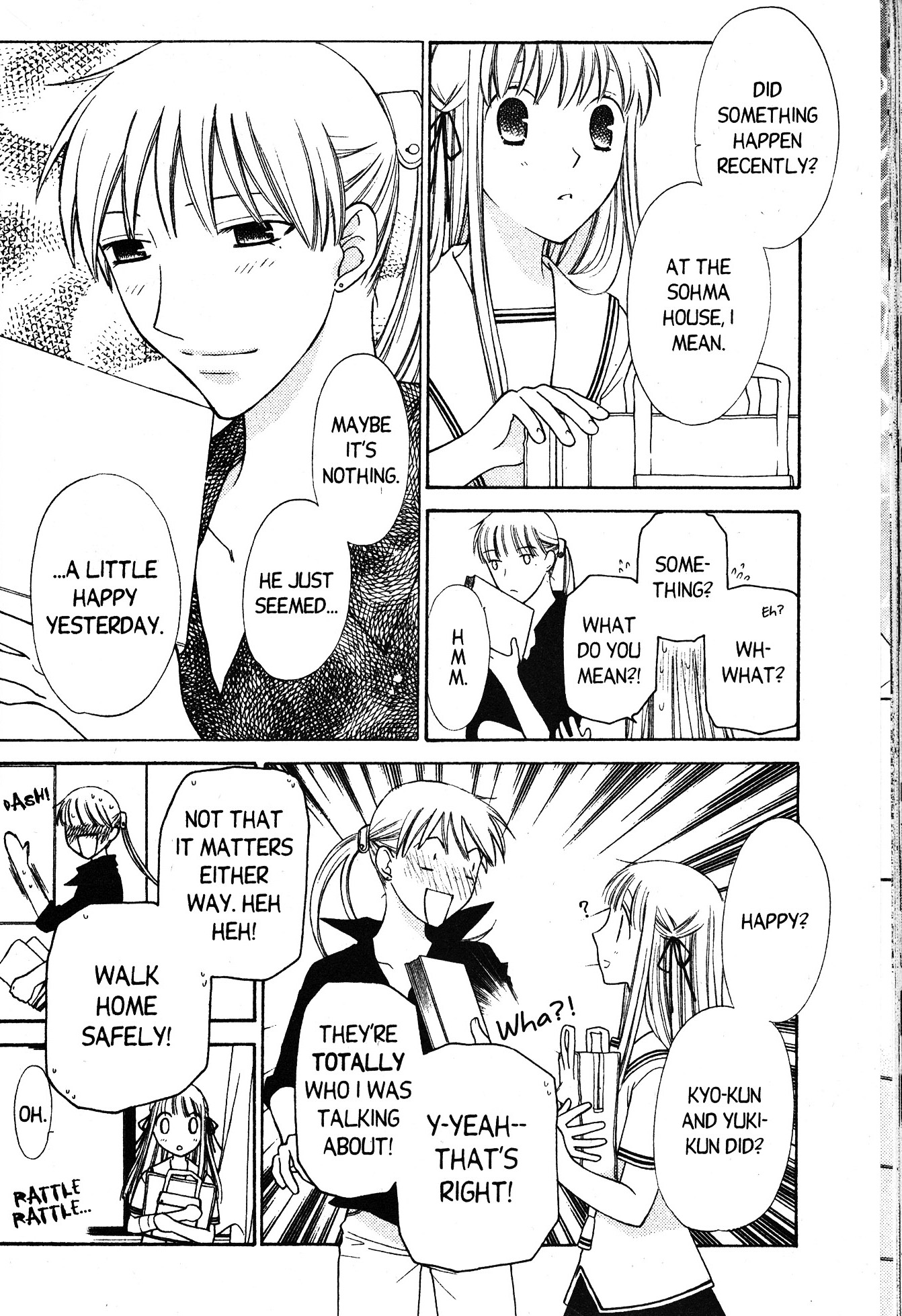 Halaman dari Fruits Basket Chapter 133
