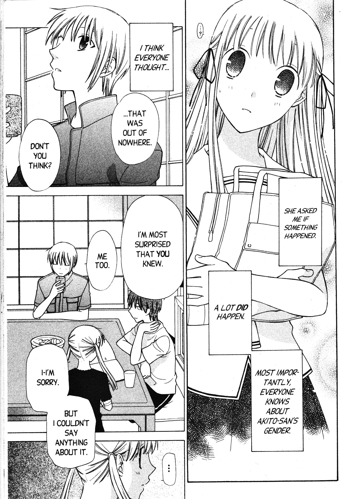 Halaman dari Fruits Basket Chapter 133