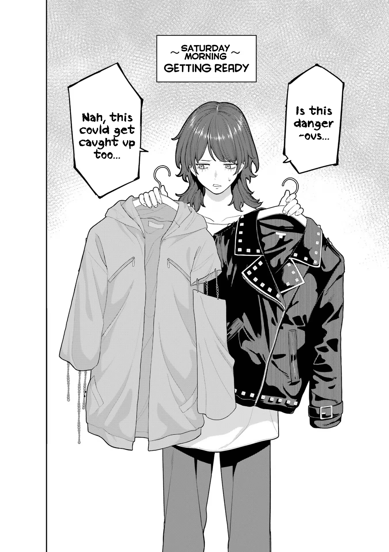 Halaman dari Kaisha to Shiseikatsu: On to Off Chapter 5.5