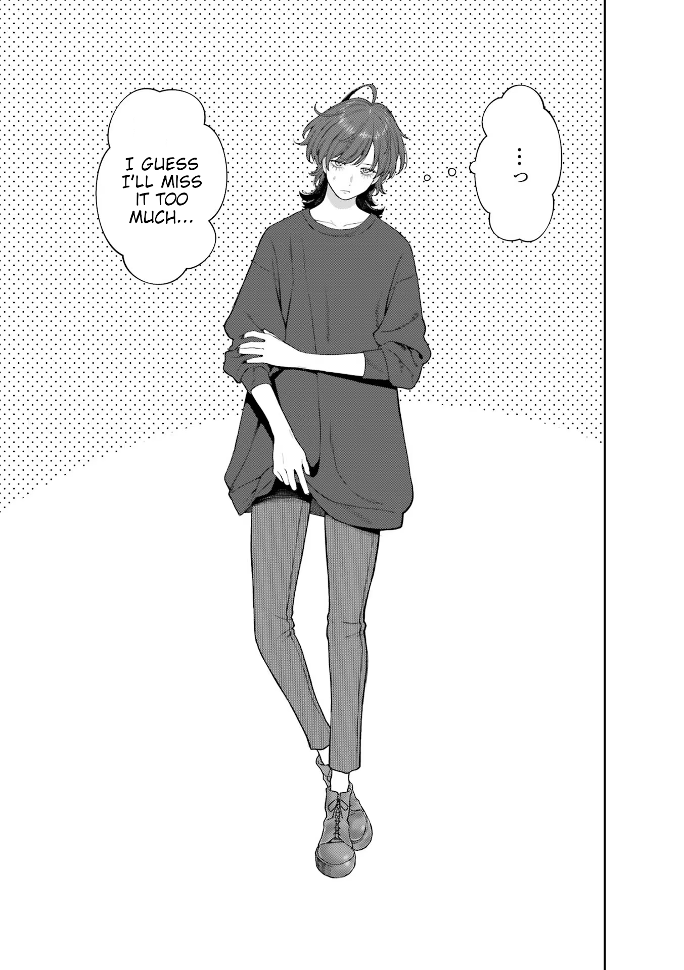 Halaman dari Kaisha to Shiseikatsu: On to Off Chapter 5.5
