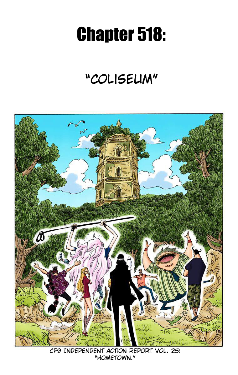 Halaman dari One Piece (Official Colored) Chapter 518