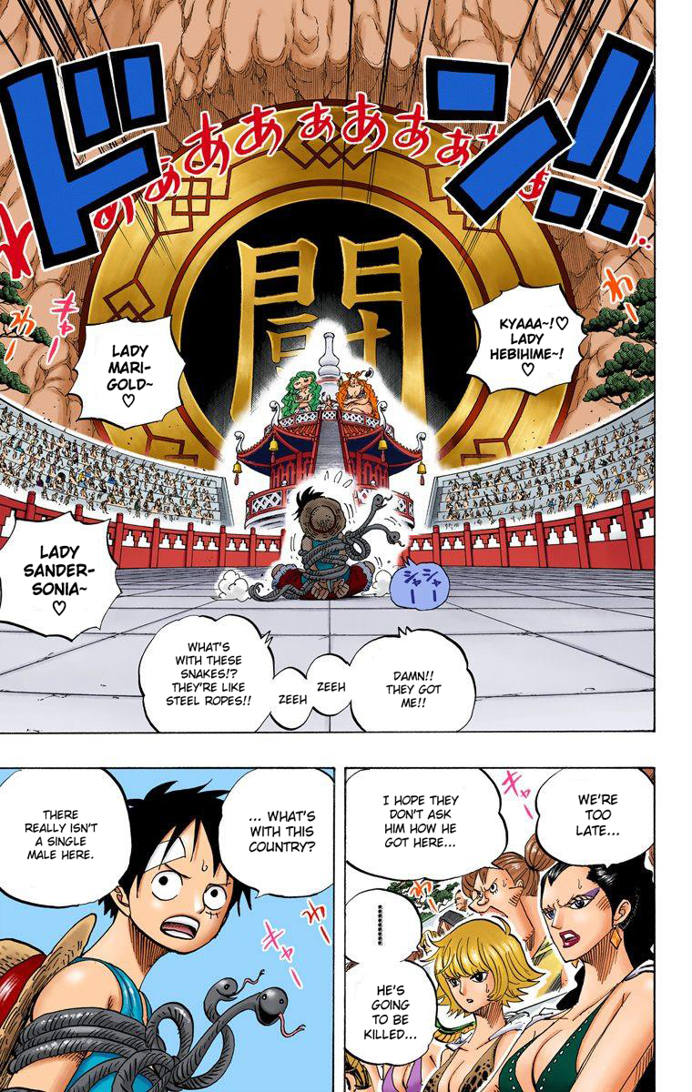 Halaman dari One Piece (Official Colored) Chapter 518
