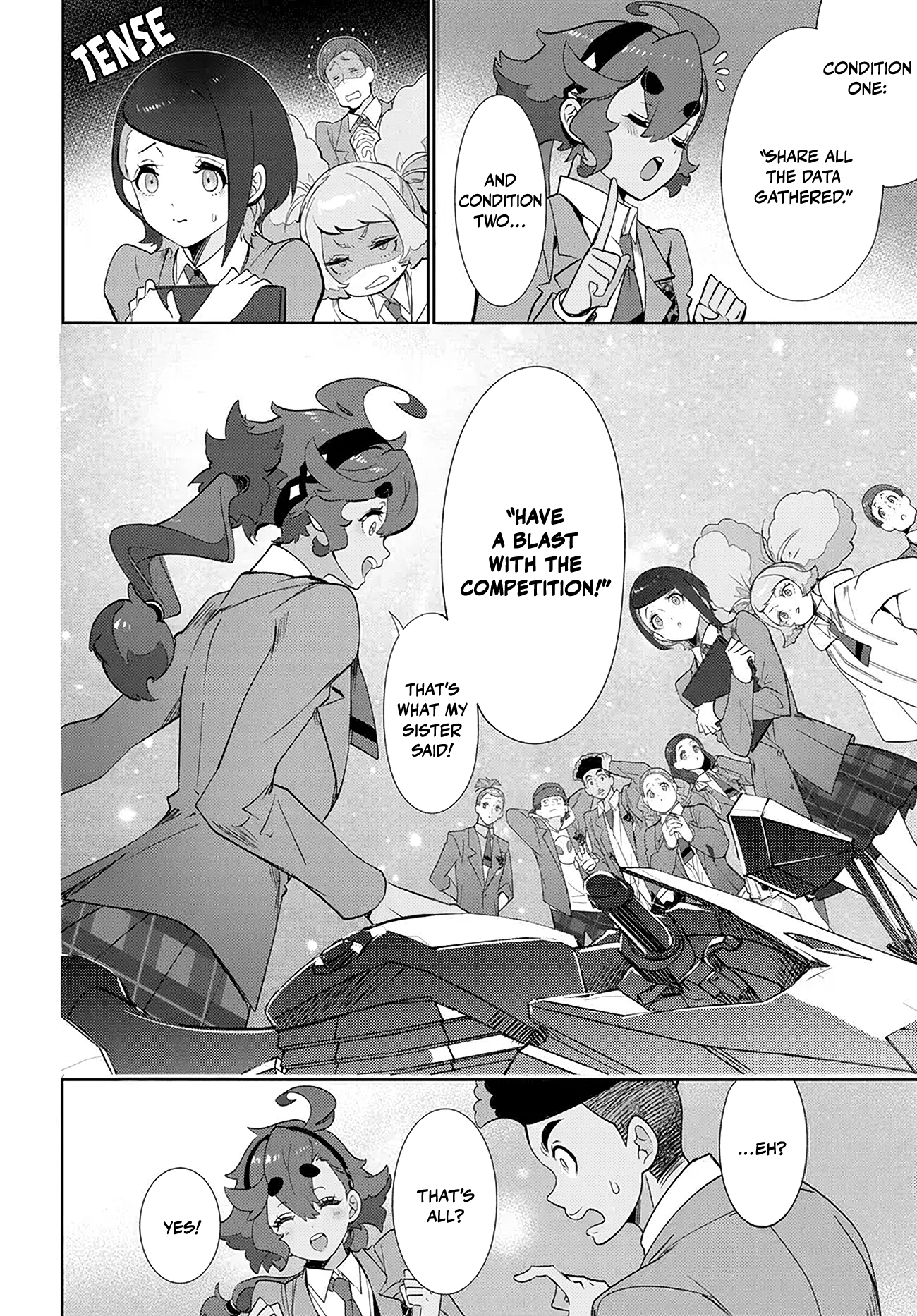 Halaman dari Mobile Suit Gundam: The Witch from Mercury - Frontiers in Glory Days Chapter 4.2