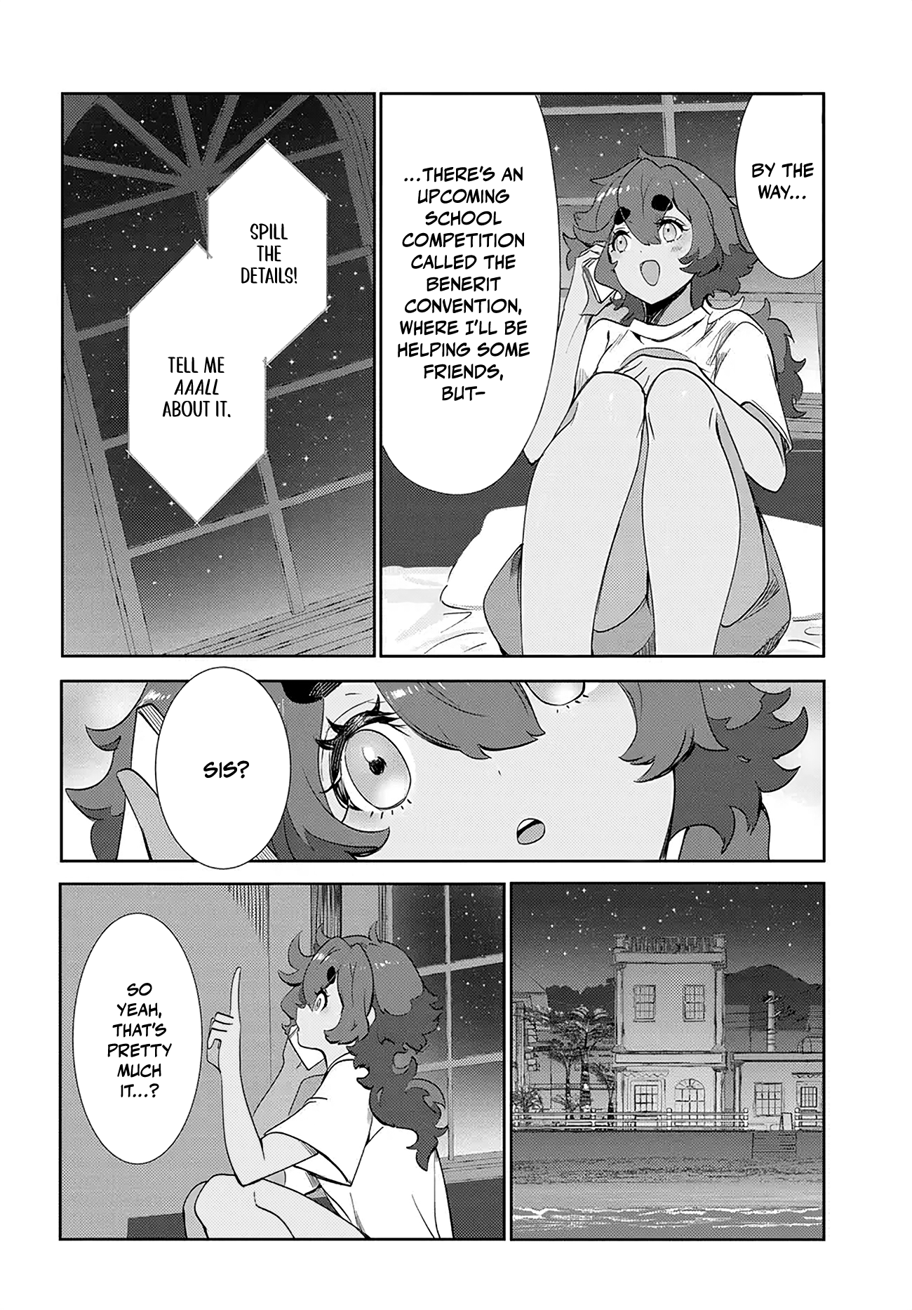 Halaman dari Mobile Suit Gundam: The Witch from Mercury - Frontiers in Glory Days Chapter 4.2