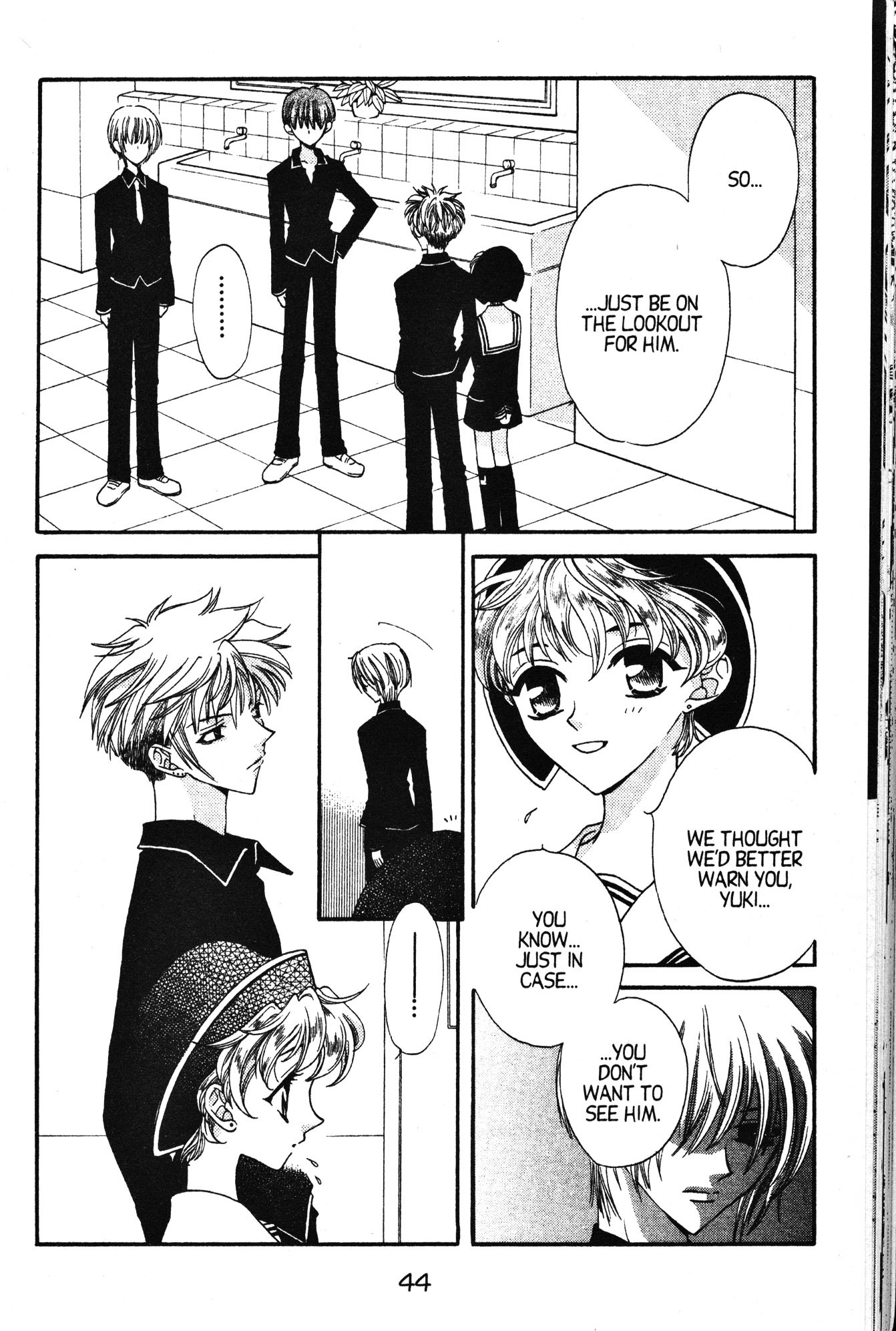 Halaman dari Fruits Basket Chapter 20