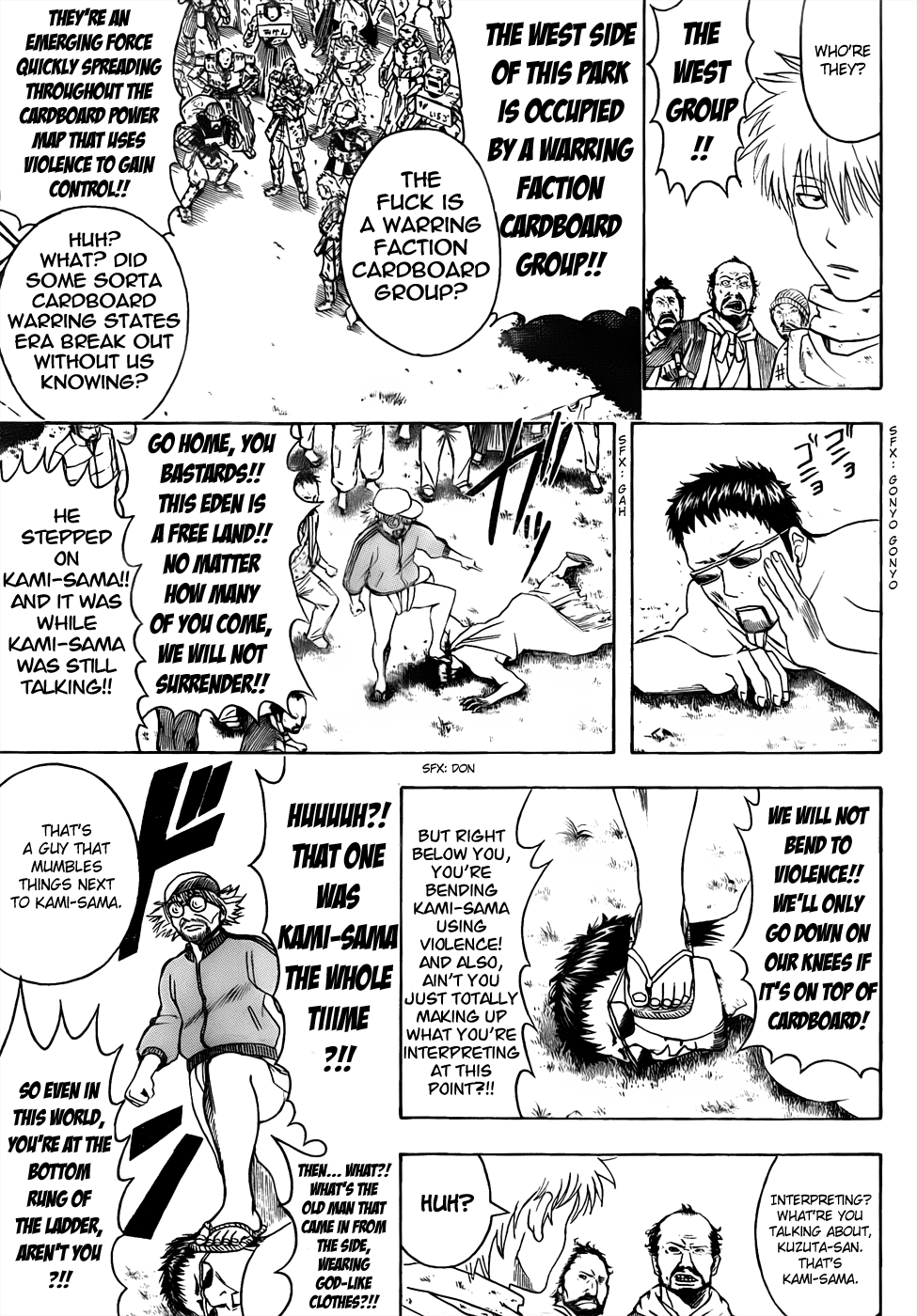 Halaman dari Gintama Chapter 431
