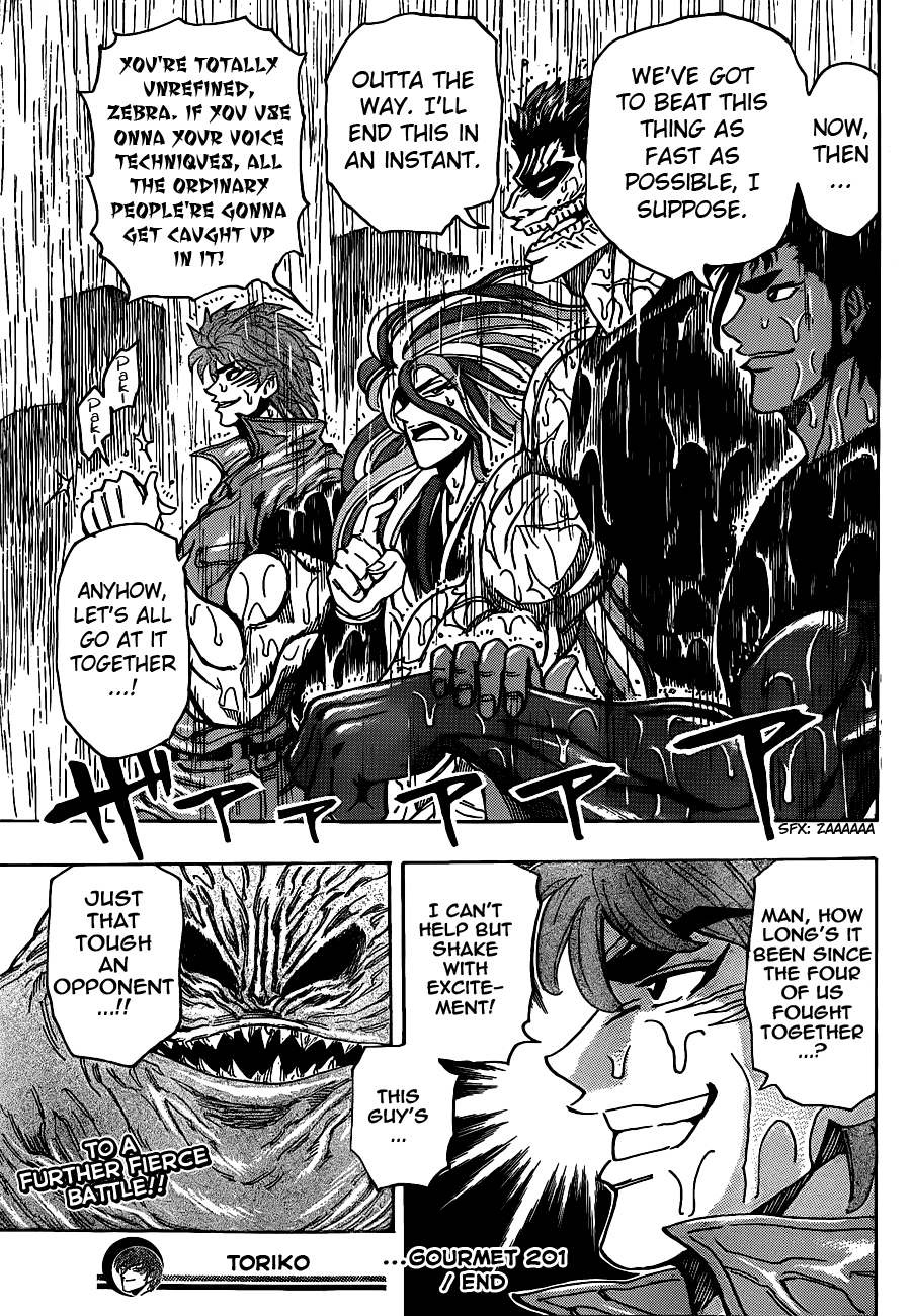 Halaman dari TORIKO Chapter 201