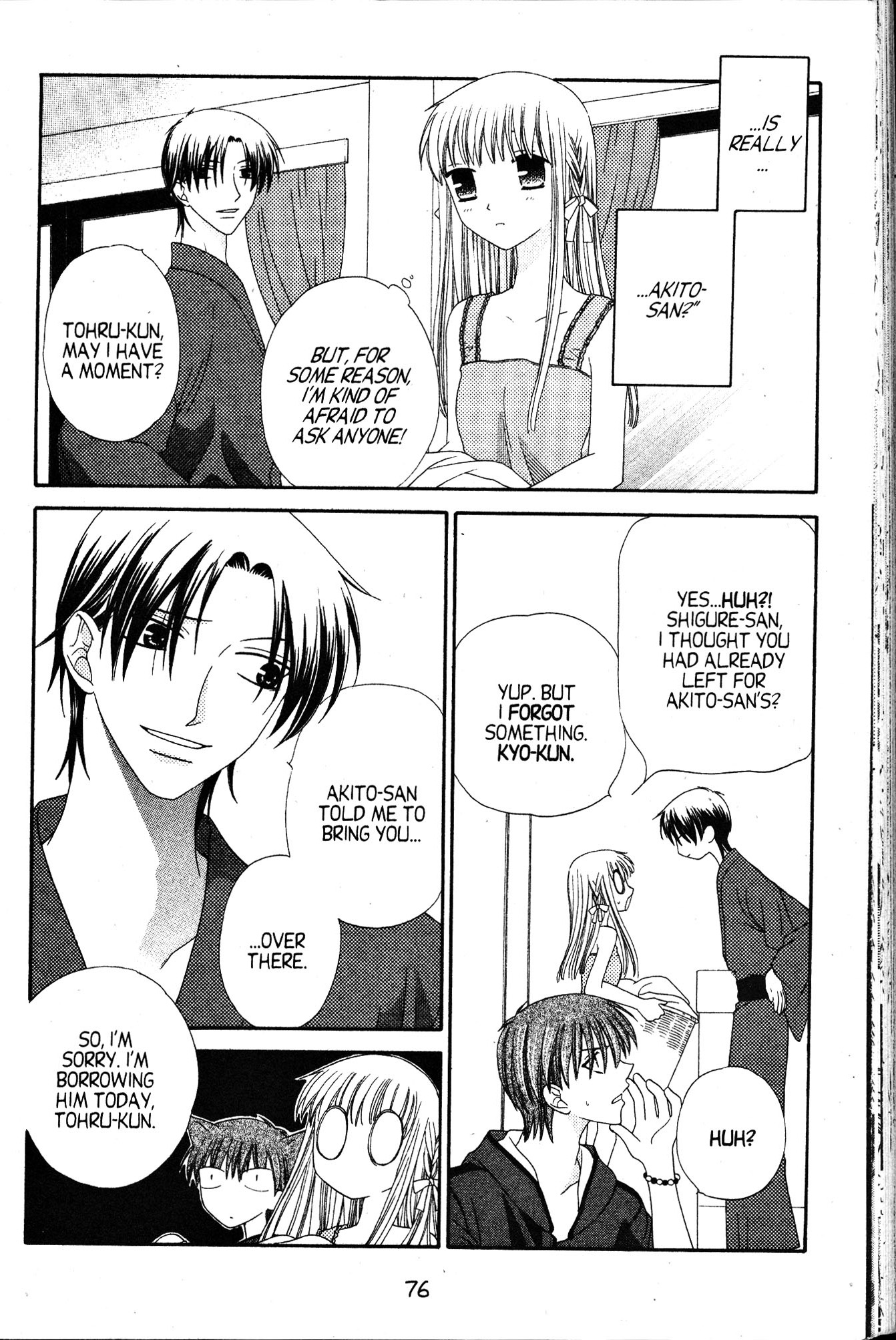 Halaman dari Fruits Basket Chapter 62