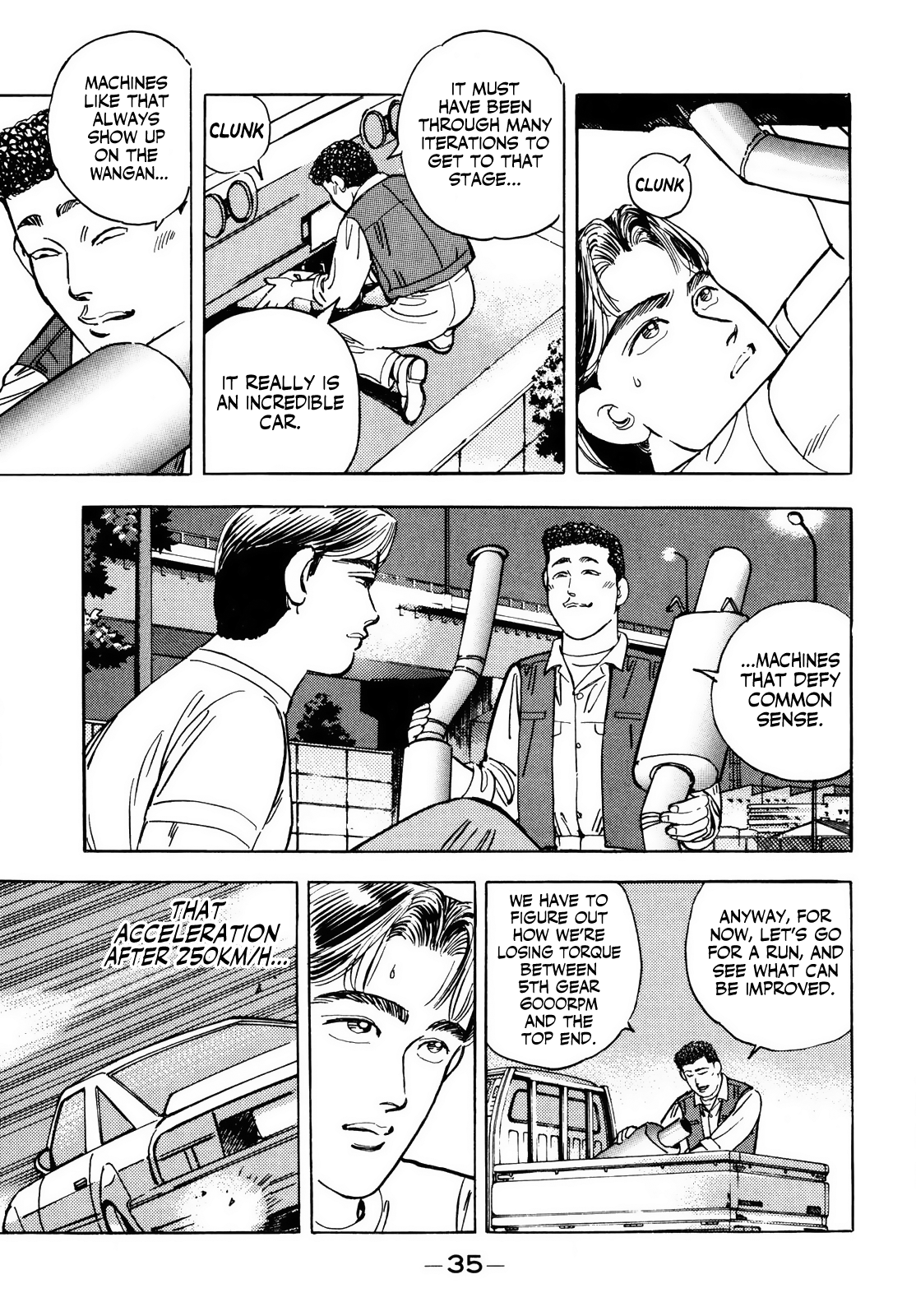Halaman dari Wangan Midnight Chapter 36