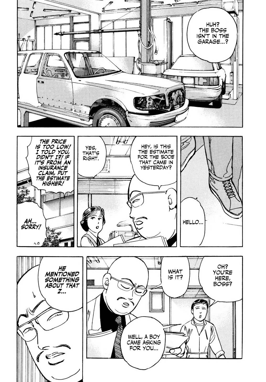 Halaman dari Wangan Midnight Chapter 36