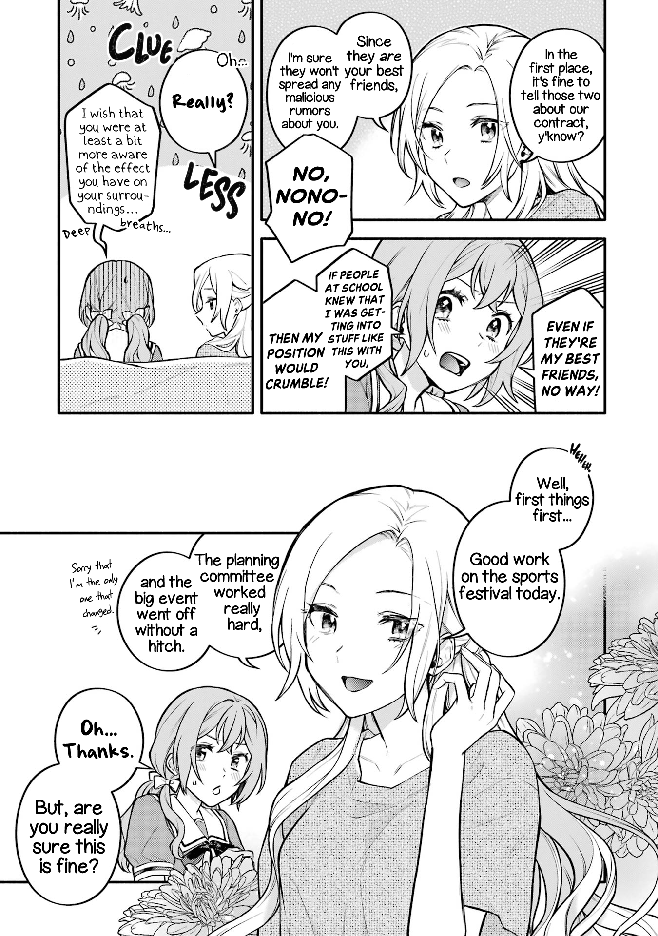 Halaman dari Onna Doushi toka Arienai desho to Iiharu Onnanoko wo, Hyakunichikan de Tetteiteki ni Otosu Yuri no Ohanashi Chapter 6