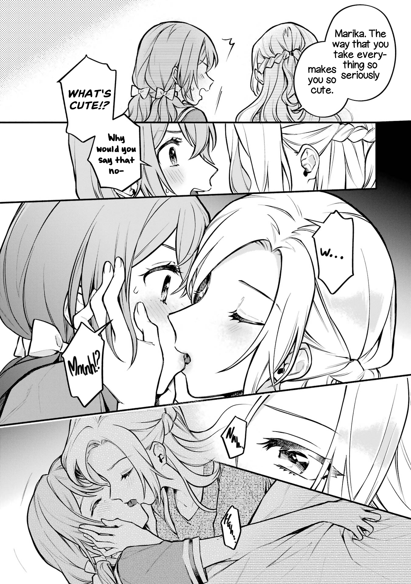 Halaman dari Onna Doushi toka Arienai desho to Iiharu Onnanoko wo, Hyakunichikan de Tetteiteki ni Otosu Yuri no Ohanashi Chapter 6