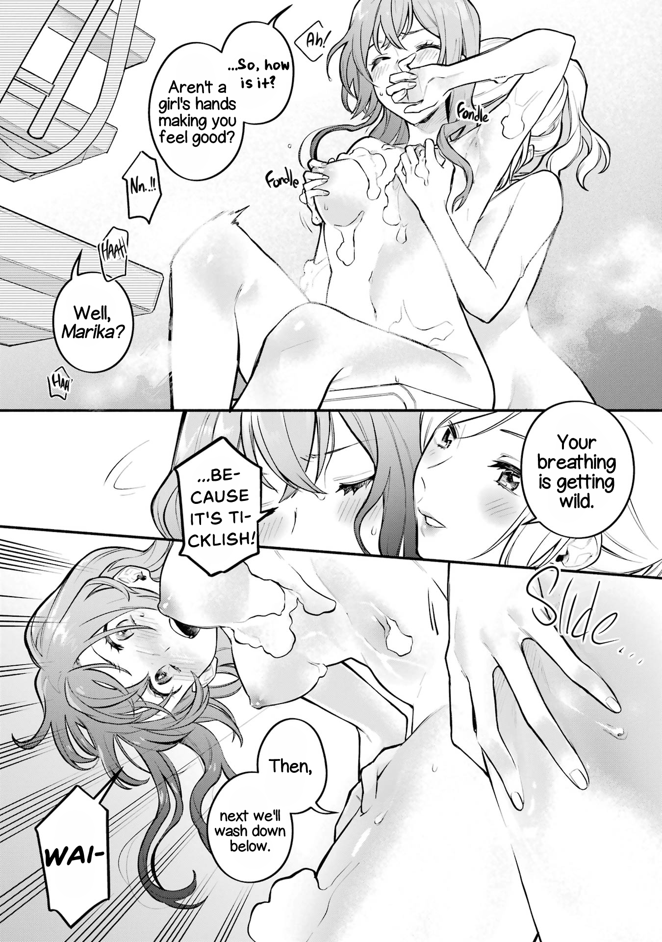 Halaman dari Onna Doushi toka Arienai desho to Iiharu Onnanoko wo, Hyakunichikan de Tetteiteki ni Otosu Yuri no Ohanashi Chapter 6