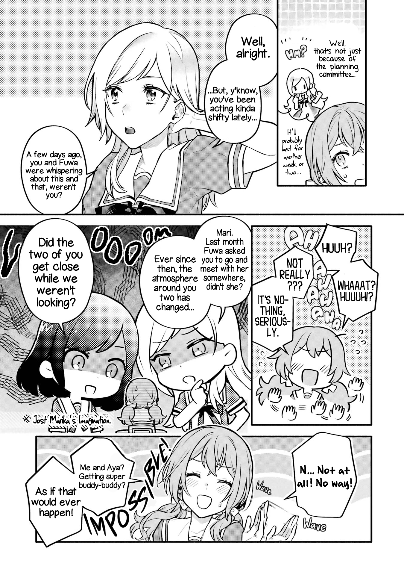 Halaman dari Onna Doushi toka Arienai desho to Iiharu Onnanoko wo, Hyakunichikan de Tetteiteki ni Otosu Yuri no Ohanashi Chapter 6