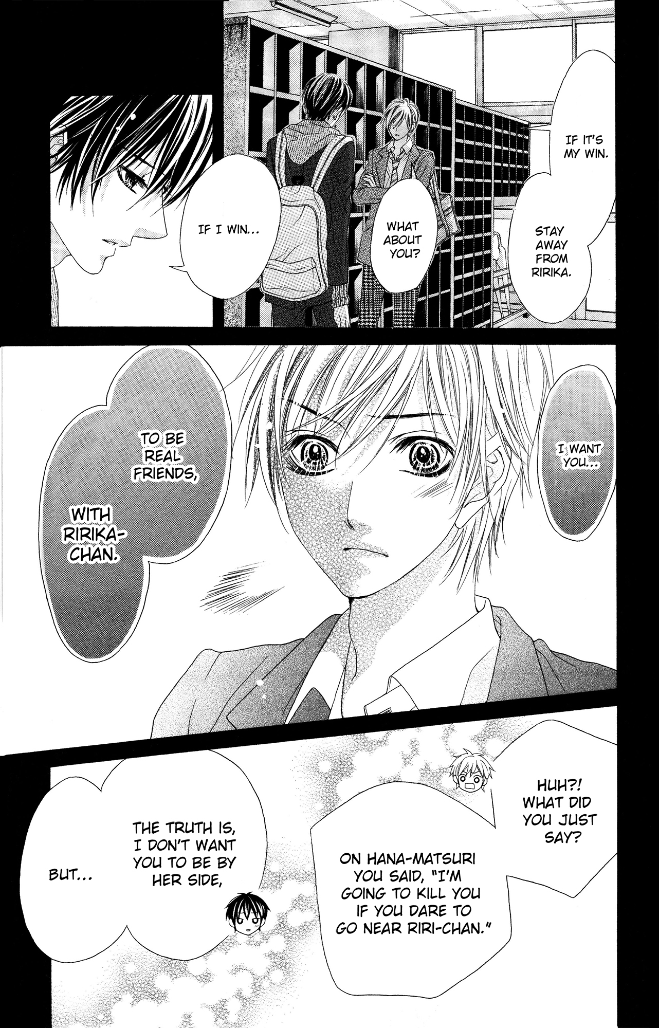 Halaman dari 17-sai, Kiss to Dilemma Chapter 14