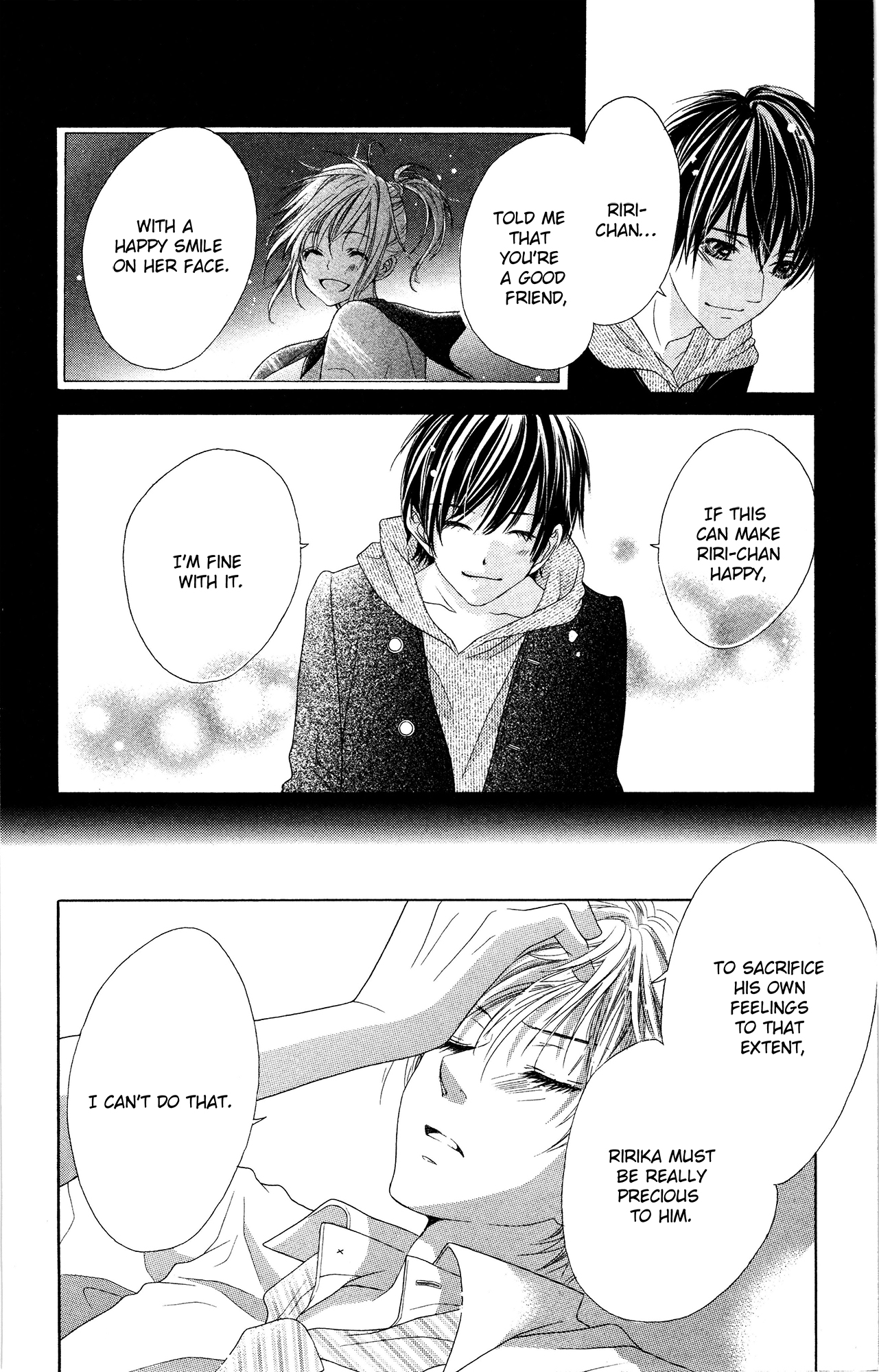 Halaman dari 17-sai, Kiss to Dilemma Chapter 14