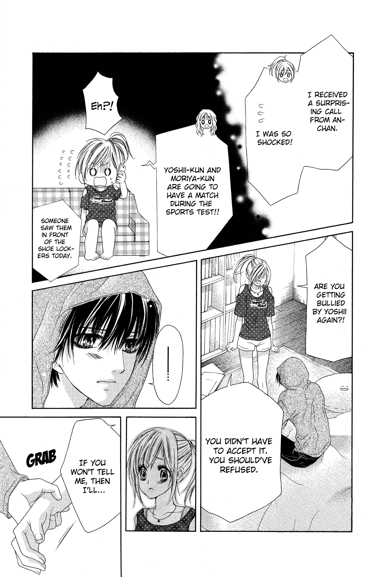 Halaman dari 17-sai, Kiss to Dilemma Chapter 14