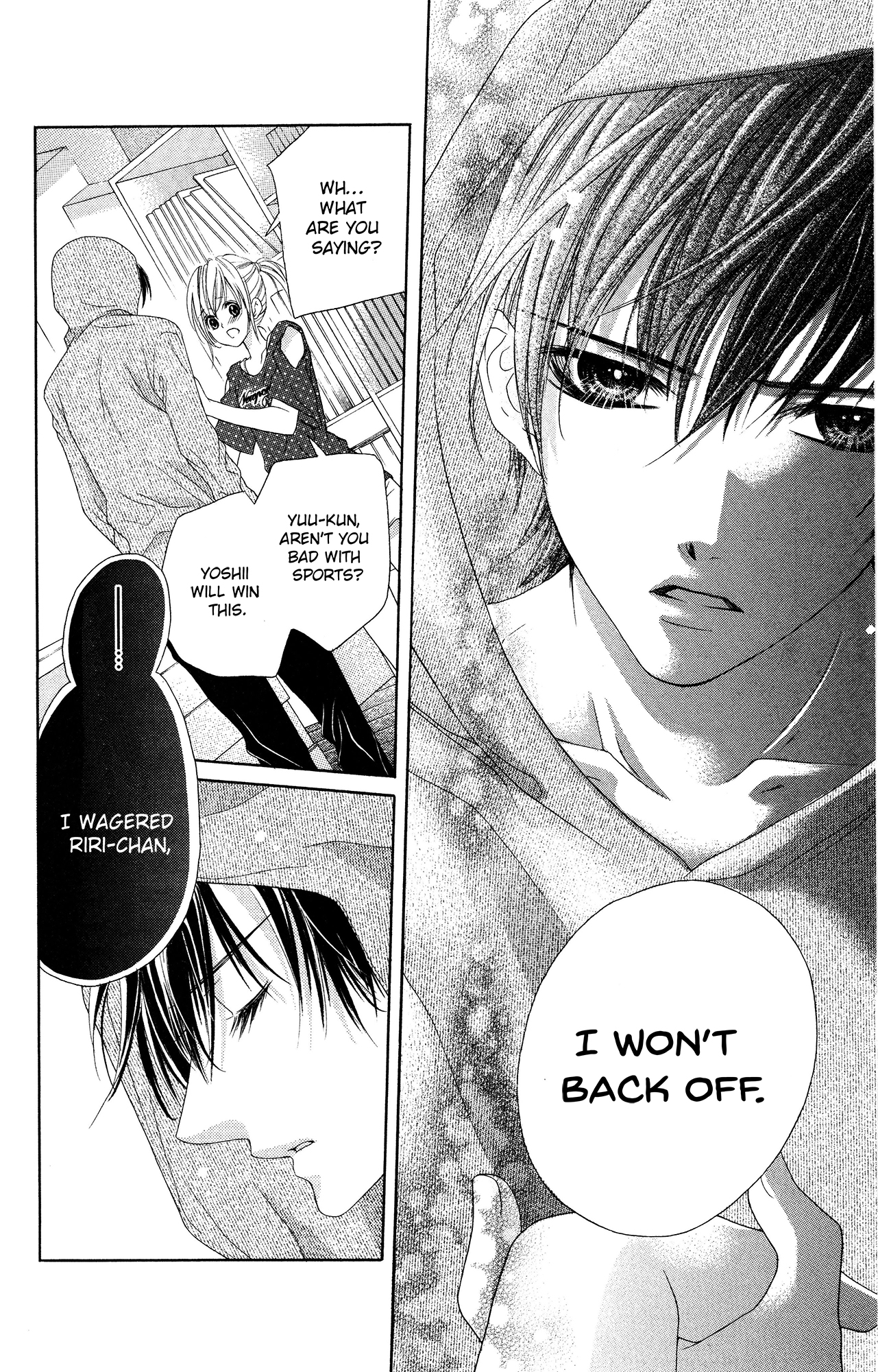 Halaman dari 17-sai, Kiss to Dilemma Chapter 14